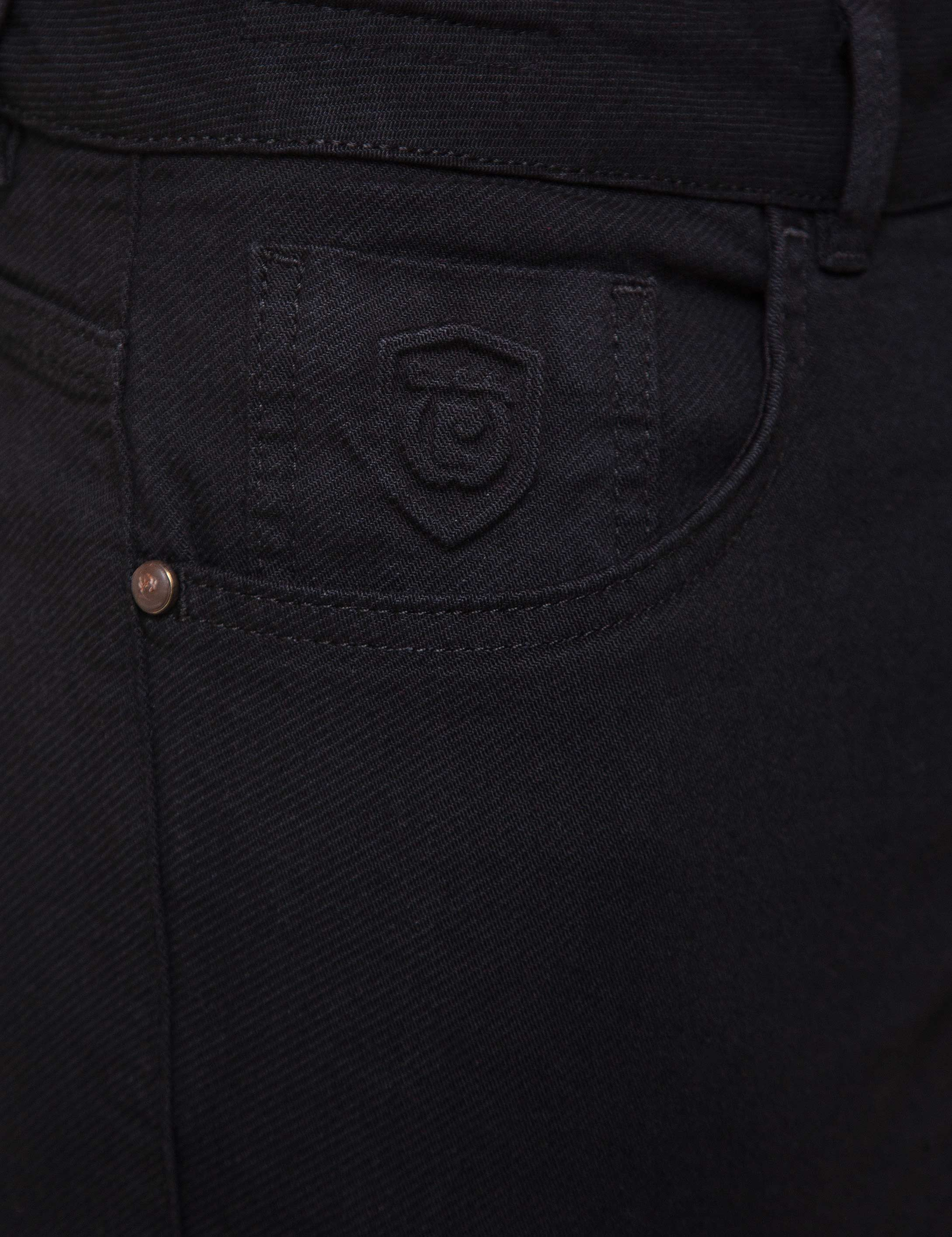 Siyah Denim Pantolon - Image 4