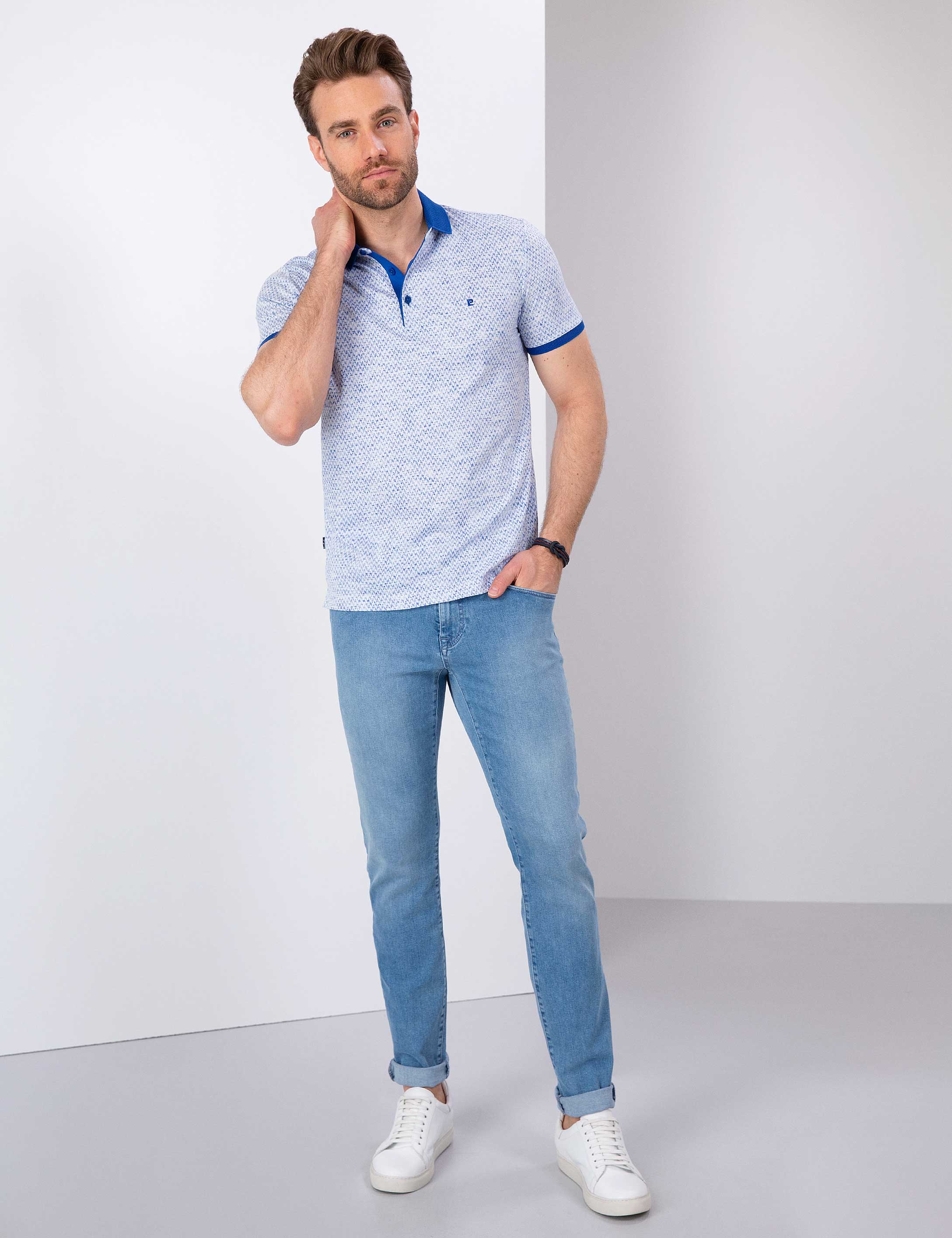 Saks Slim Fit Tişört - Image 4