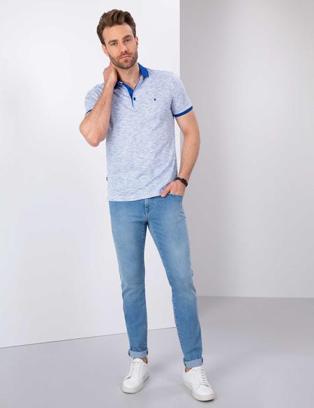 Saks Slim Fit Tişört - 50201964019