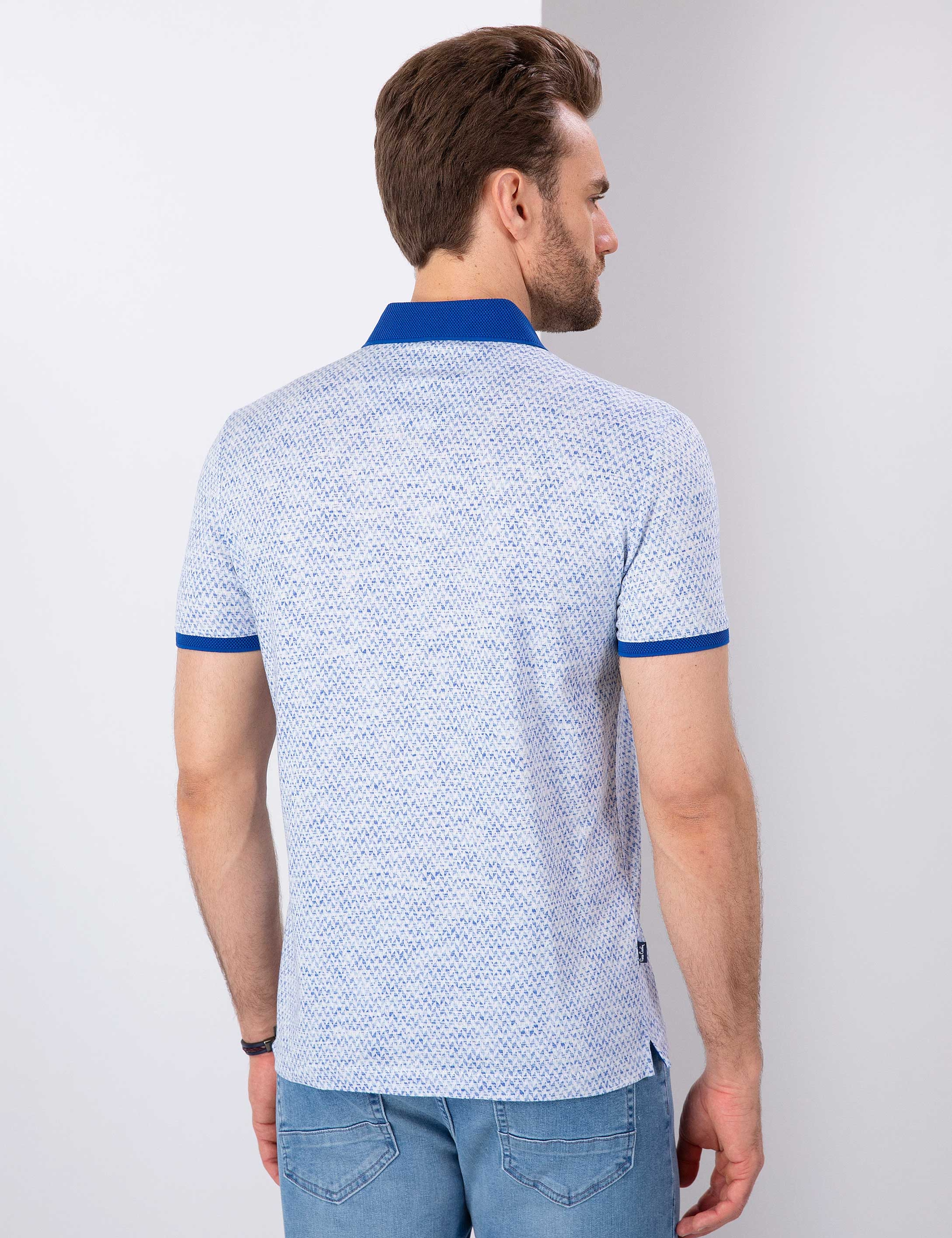 Saks Slim Fit Tişört - Image 3