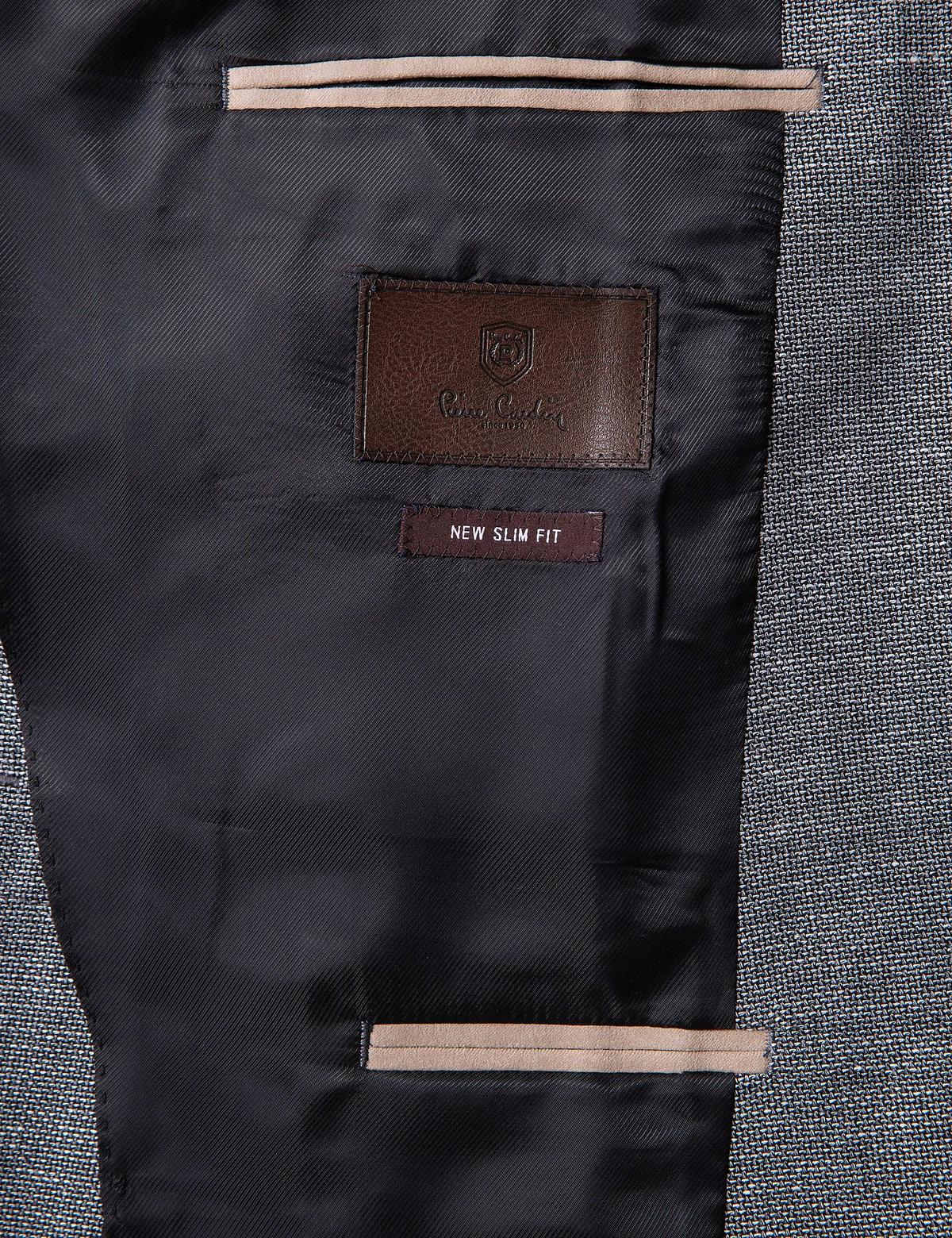 Gri Ekstra Slim Fit Ceket - 50201985050