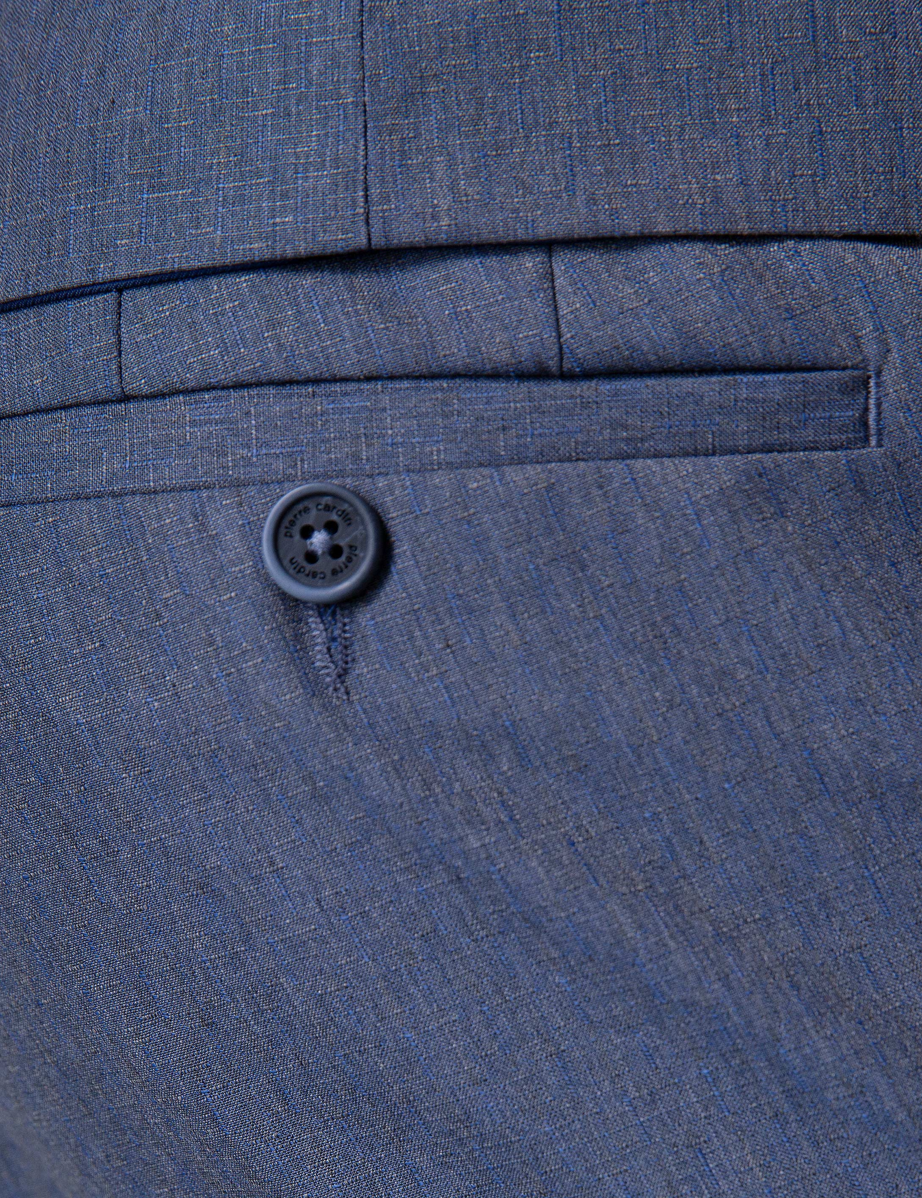 Koyu Mavi Slim Fit Takım Elbise