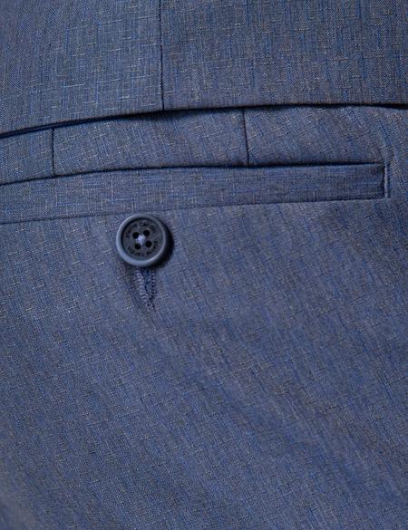 Koyu Mavi Slim Fit Takım Elbise - 50201995044