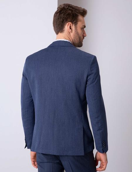 Lacivert Slim Fit Ceket - 50201996083