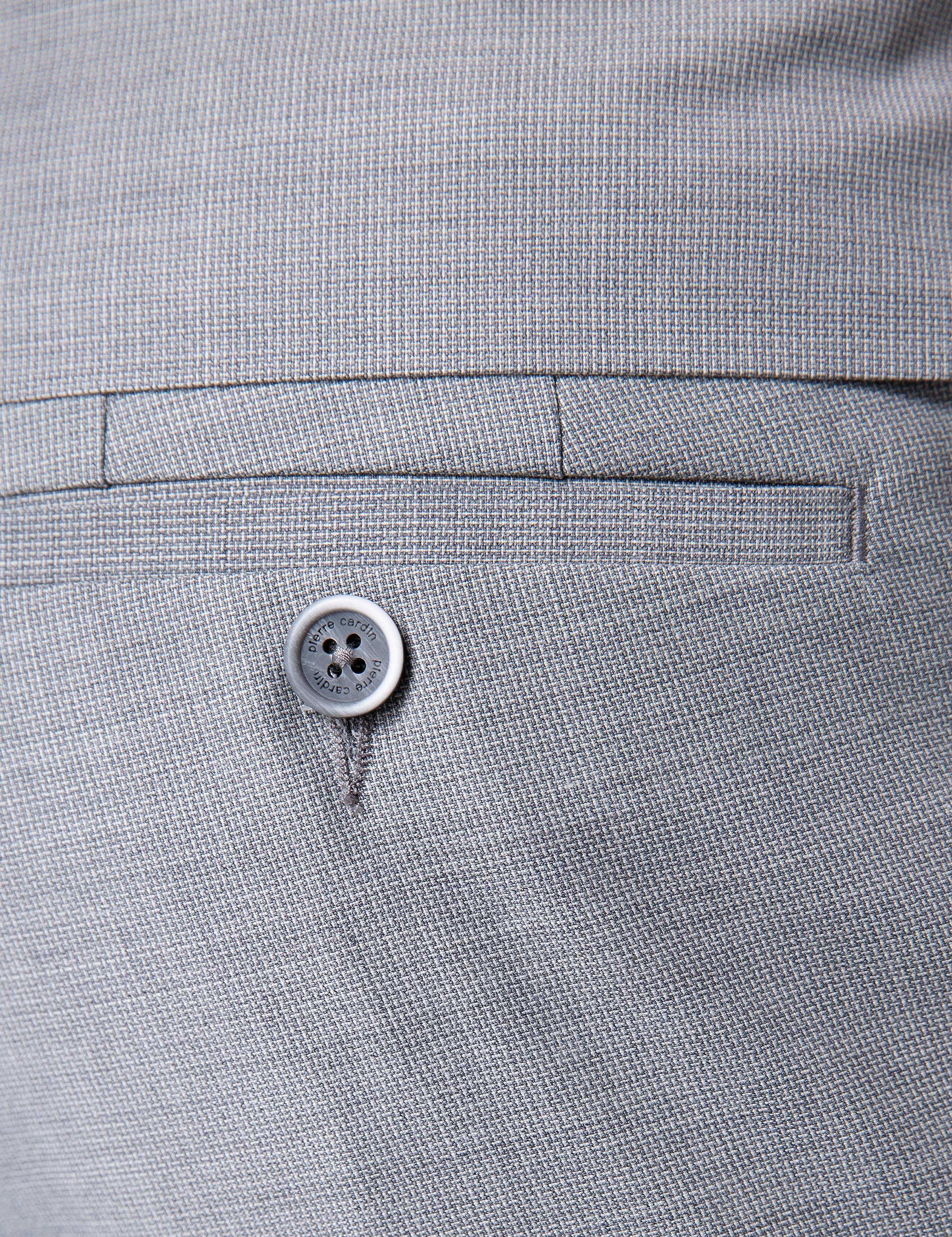 Gri Ekstra Slim Fit Takım Elbise