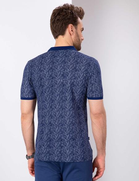 Lacivert Slim Fit Tişört - 50202609021