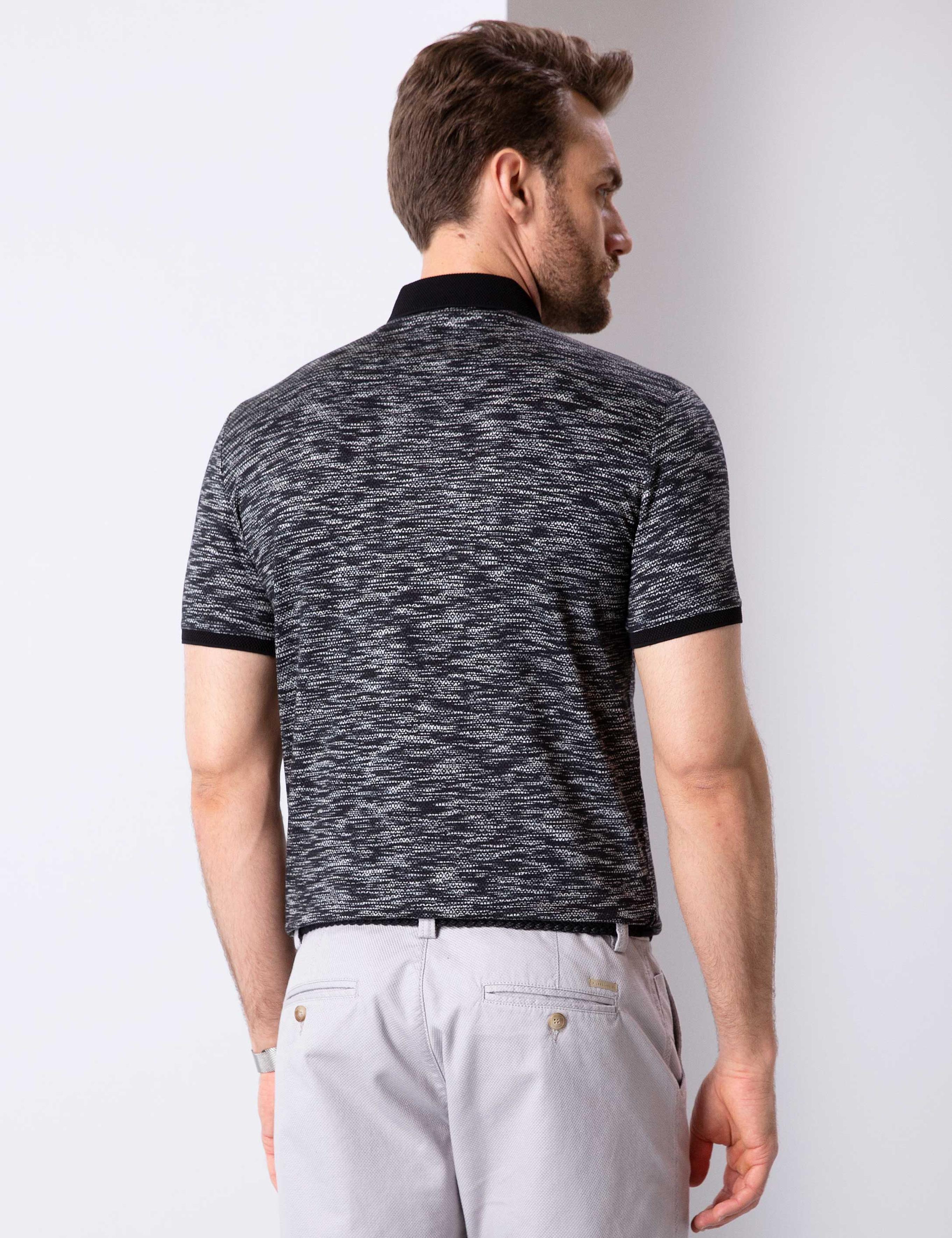 Siyah Slim Fit Tişört