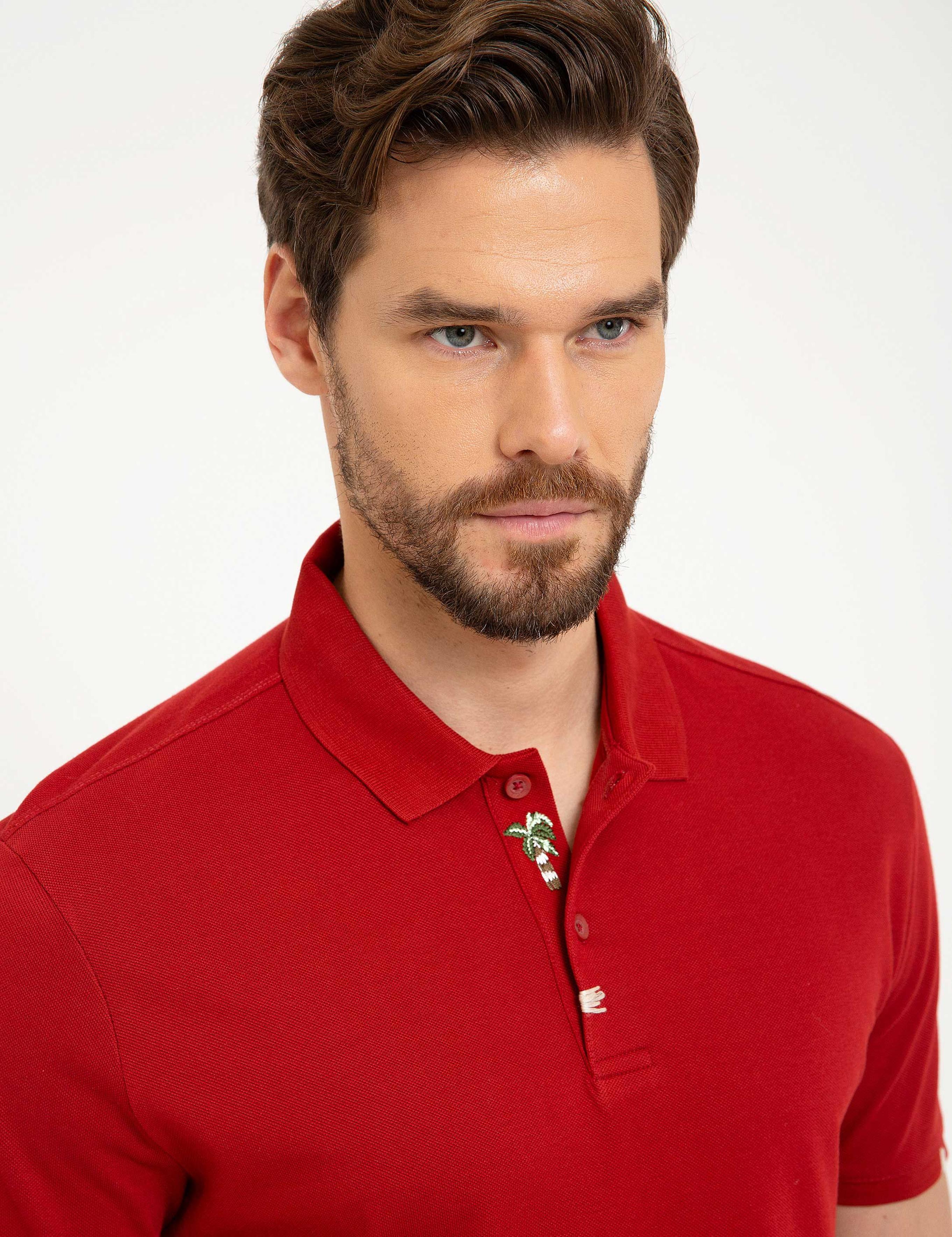 Kiremit Slim Fit Tişört