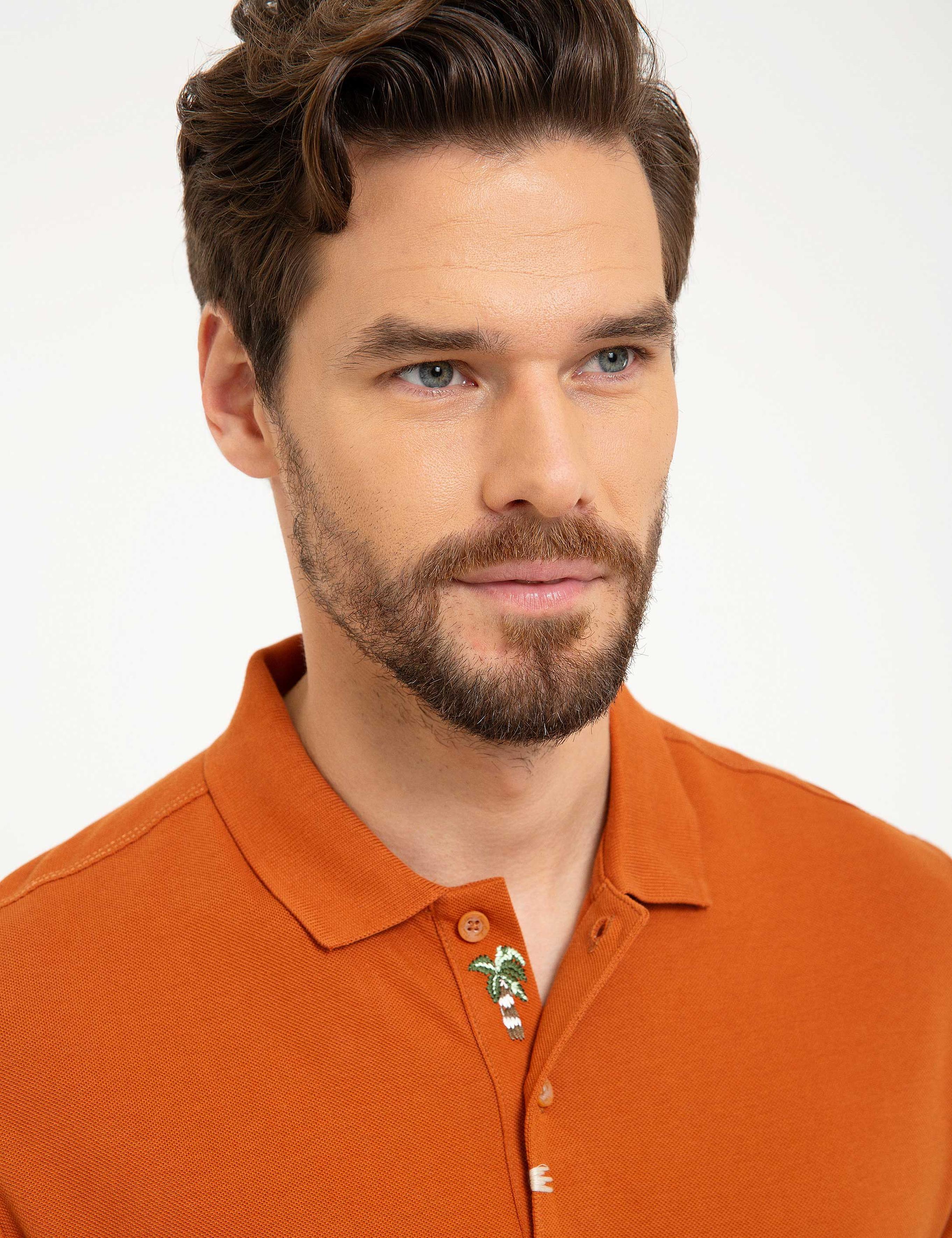 Pas Slim Fit Polo Yaka T-Shirt