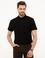 Siyah Slim Fit Polo Yaka T-Shirt