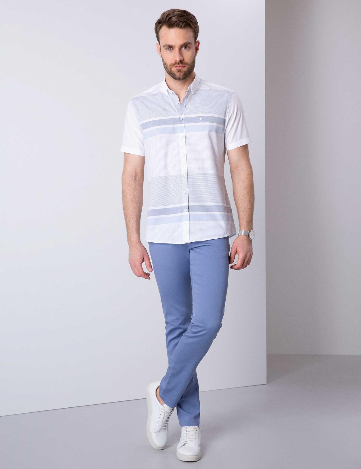 Mavi Regular Fit Kısa Kollu Gömlek - 50202808010