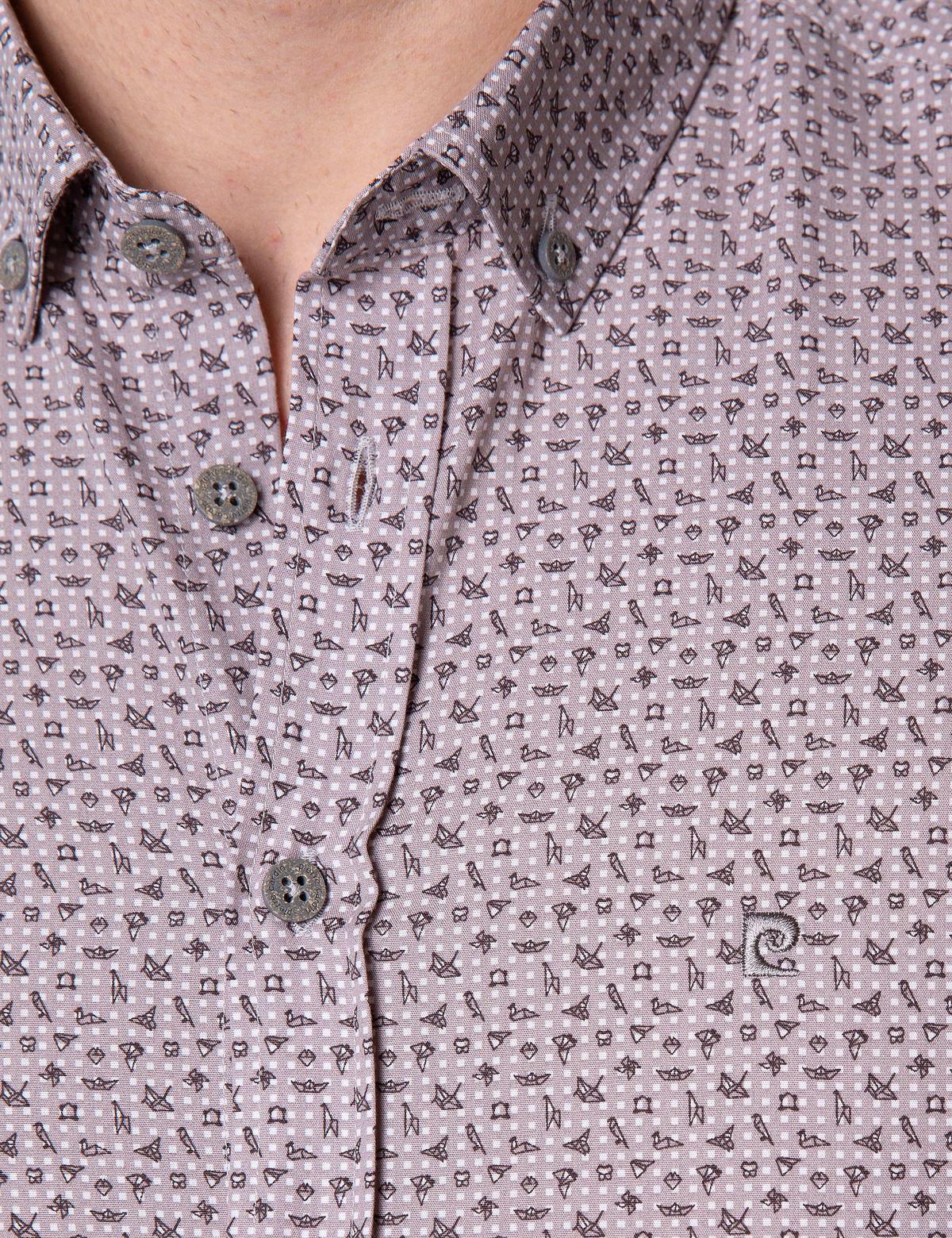 Açık Gri Slim Fit Uzun Kollu Gömlek - 50202835002