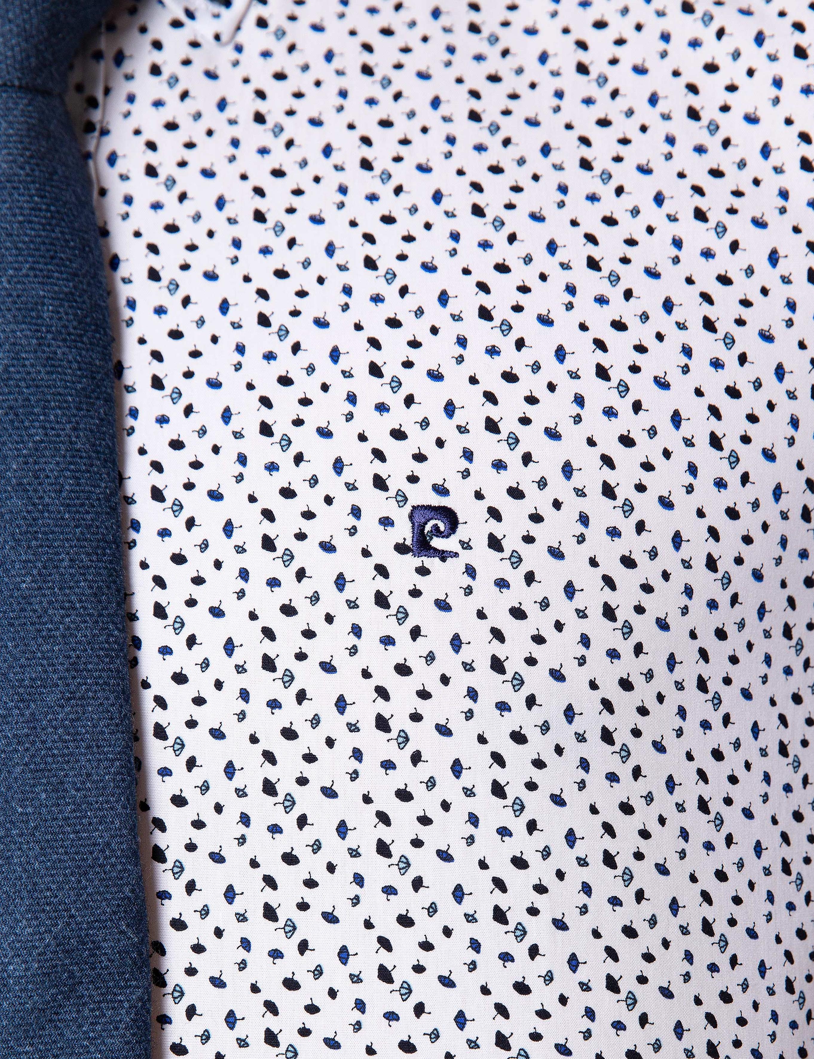 Mavi Slim Fit Uzun Kollu Gömlek