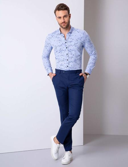 Mavi Slim Fit Uzun Kollu Gömlek - 50202842002
