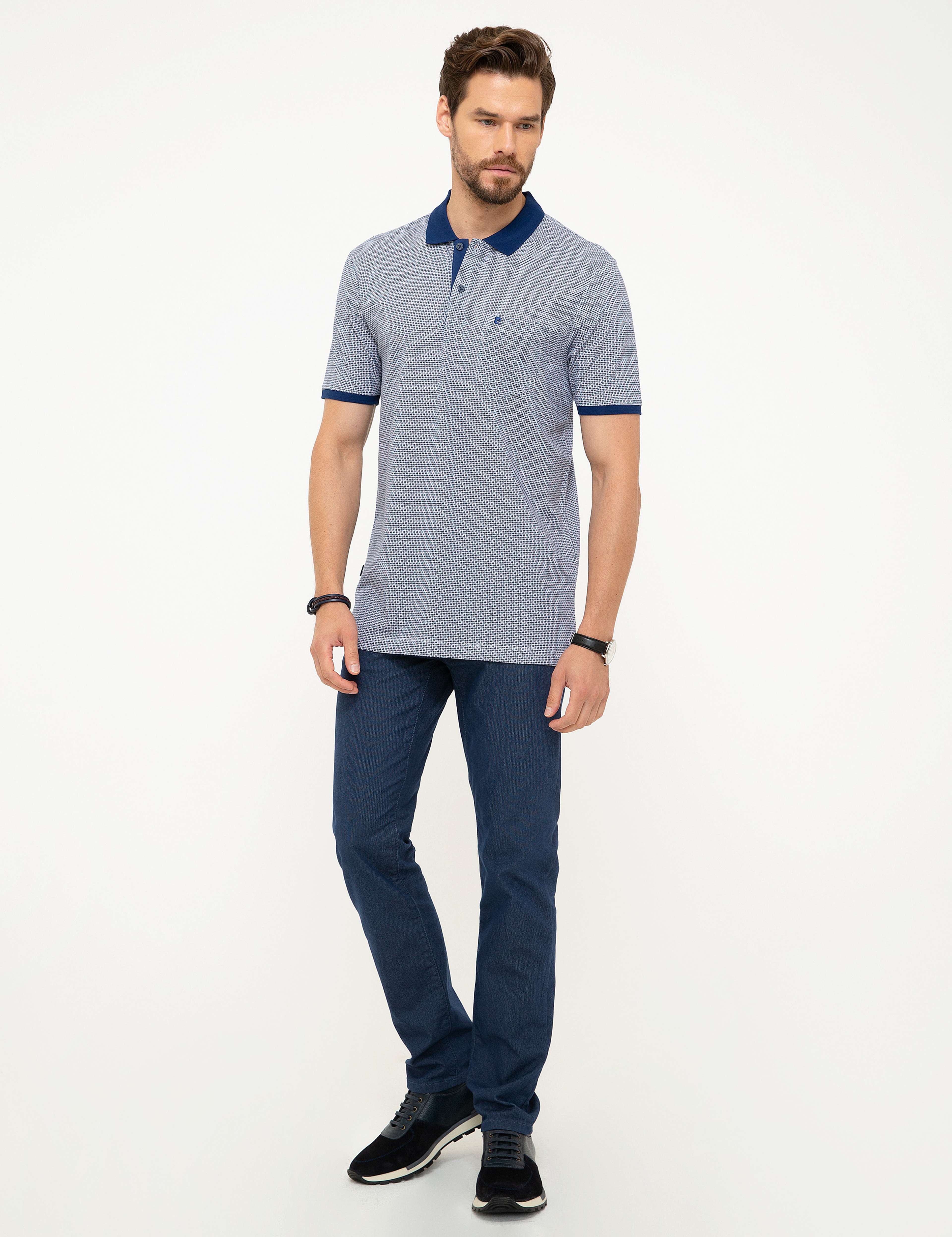 Lacivert Regular Fit Tişört - Image 4