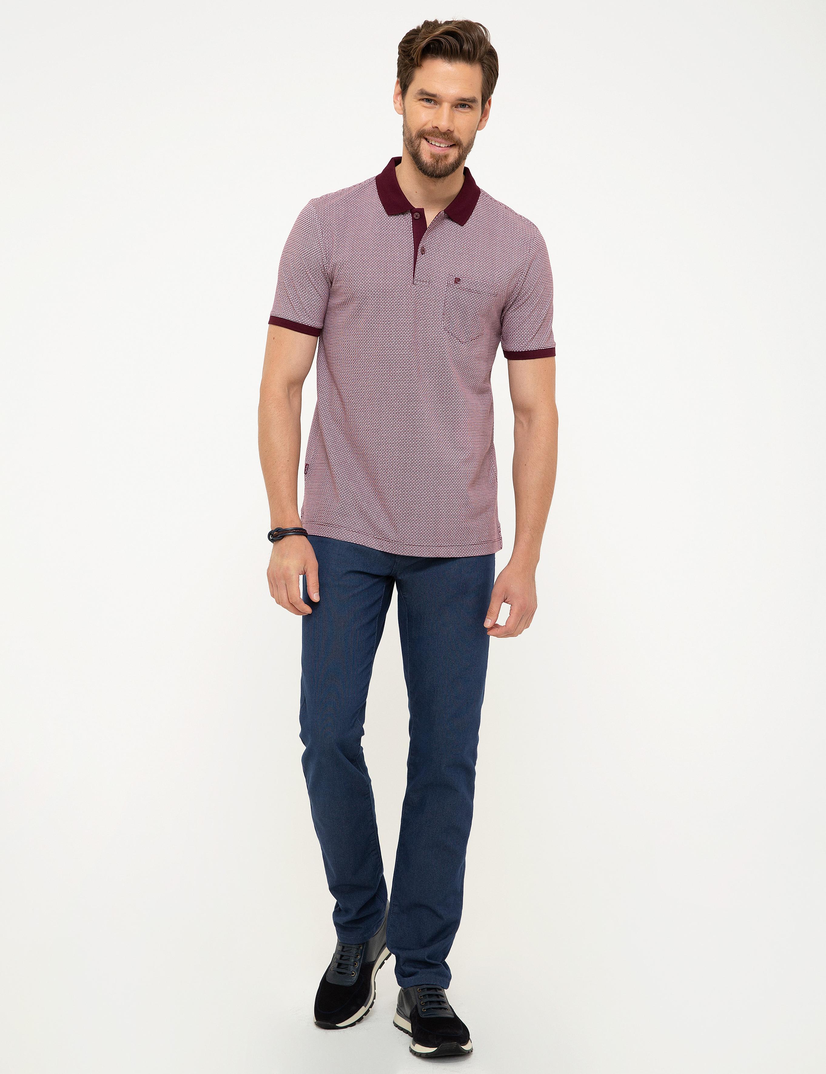 Bordo Regular Fit Polo Yaka T-Shirt