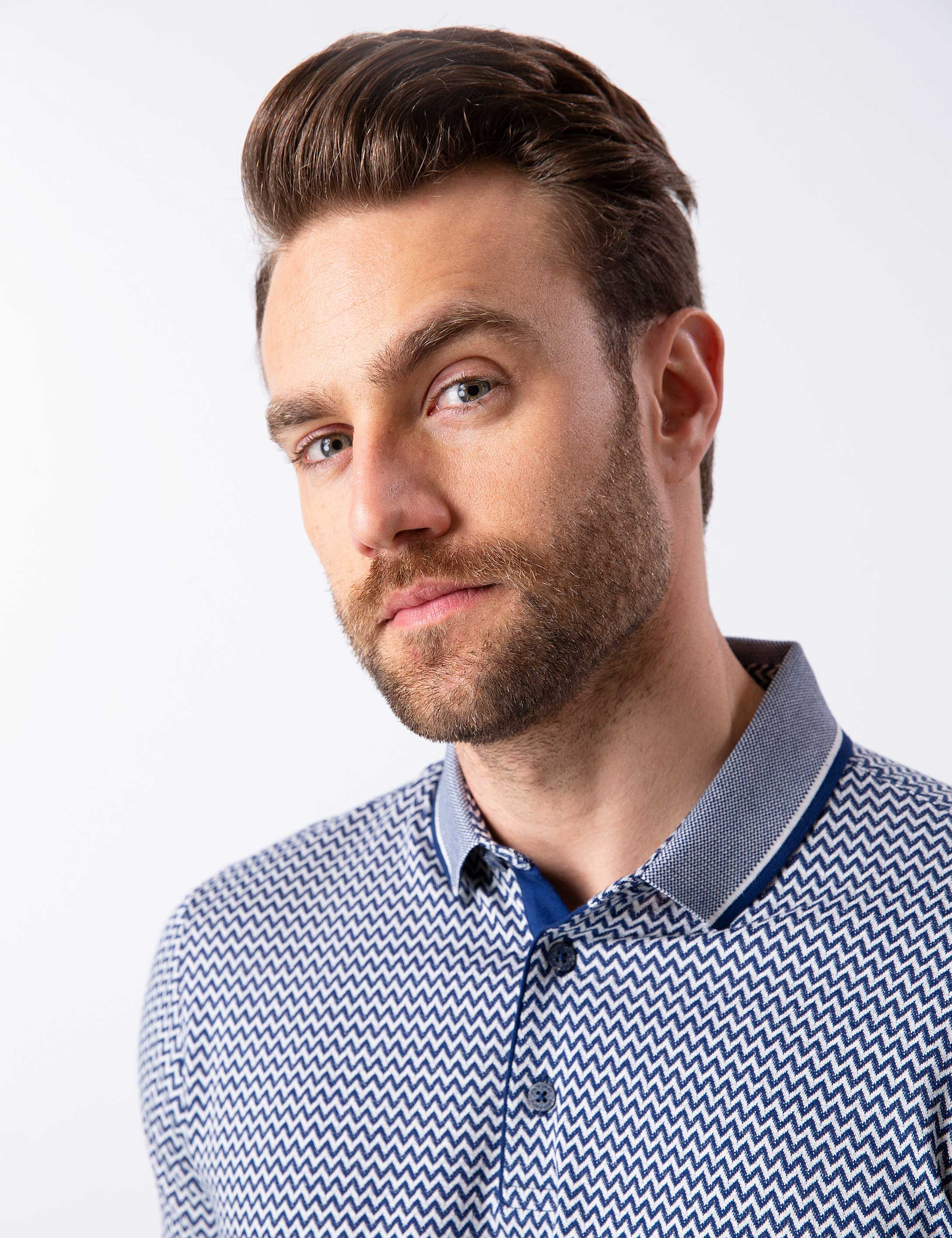 Lacivert Slim Fit Tişört
