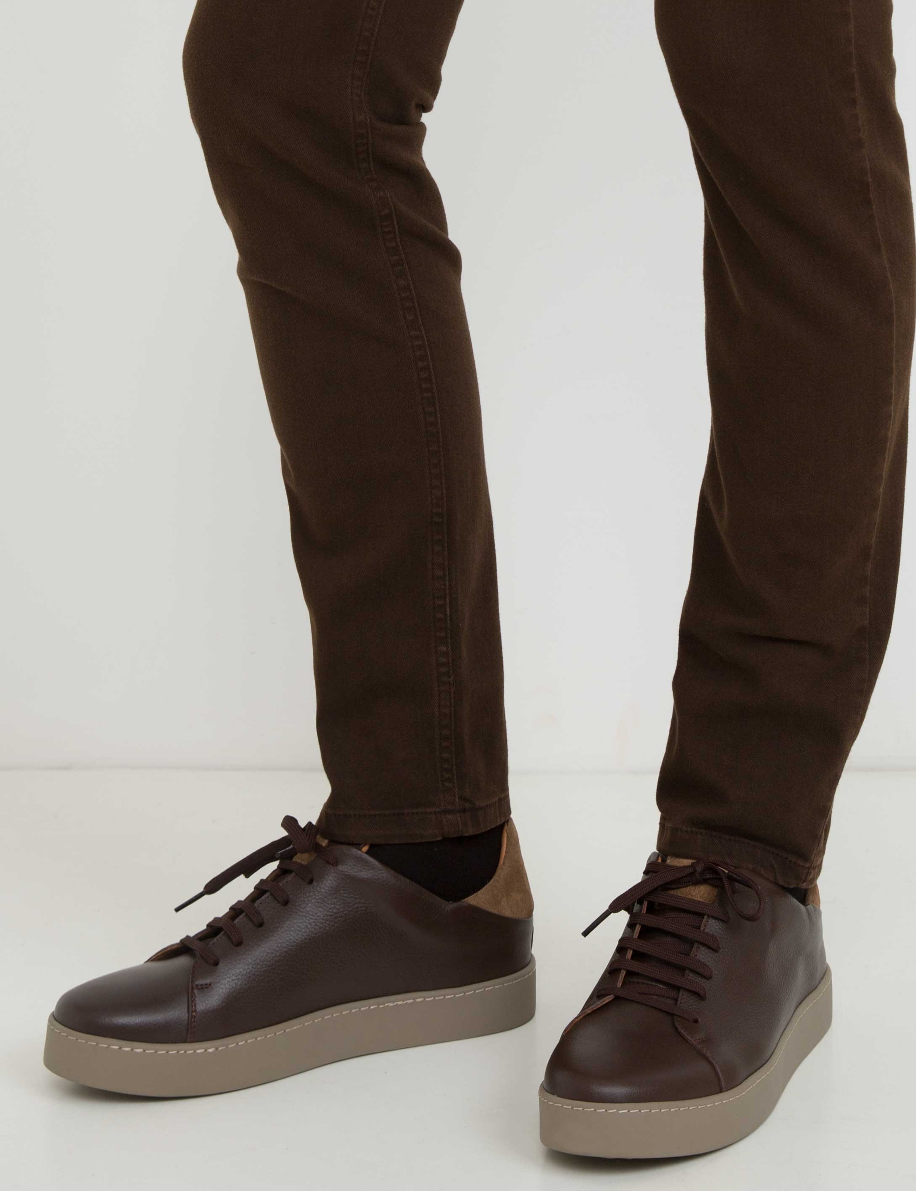 Kahverengi Sneakers Ayakkabı - Image 2