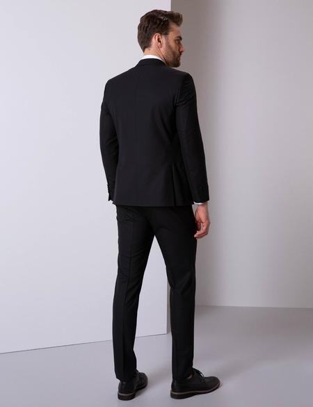 Siyah Ekstra Slim Fit Takım Elbise - 50203369002