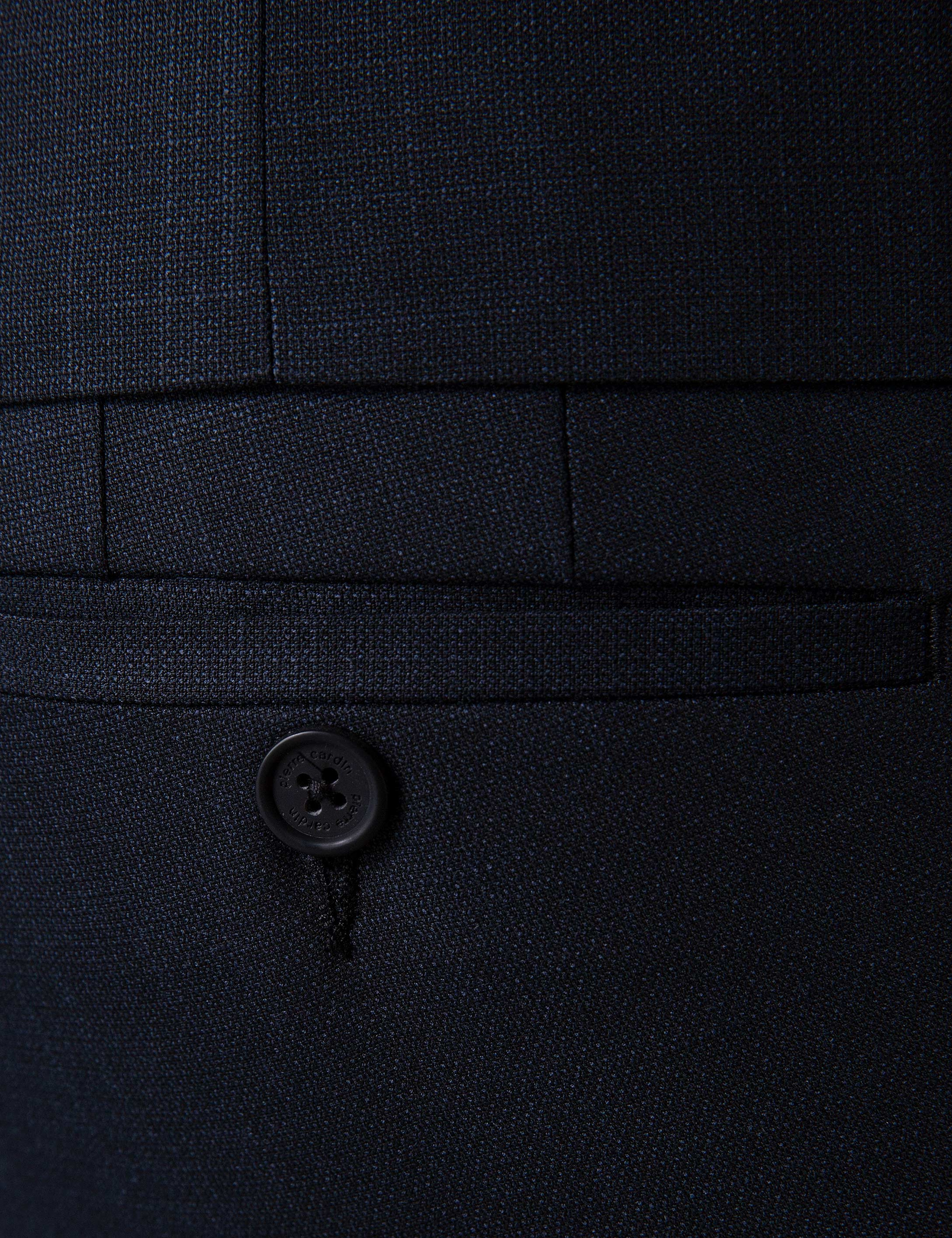 Siyah Slim Fit Takım Elbise - Image 4