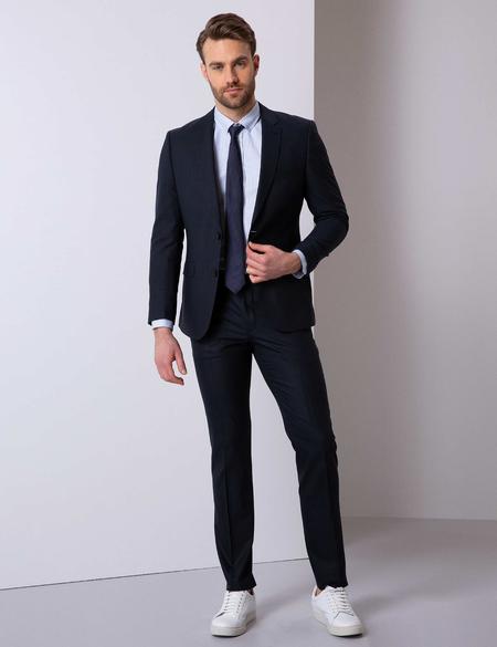 Siyah Slim Fit Takım Elbise - 50203408086
