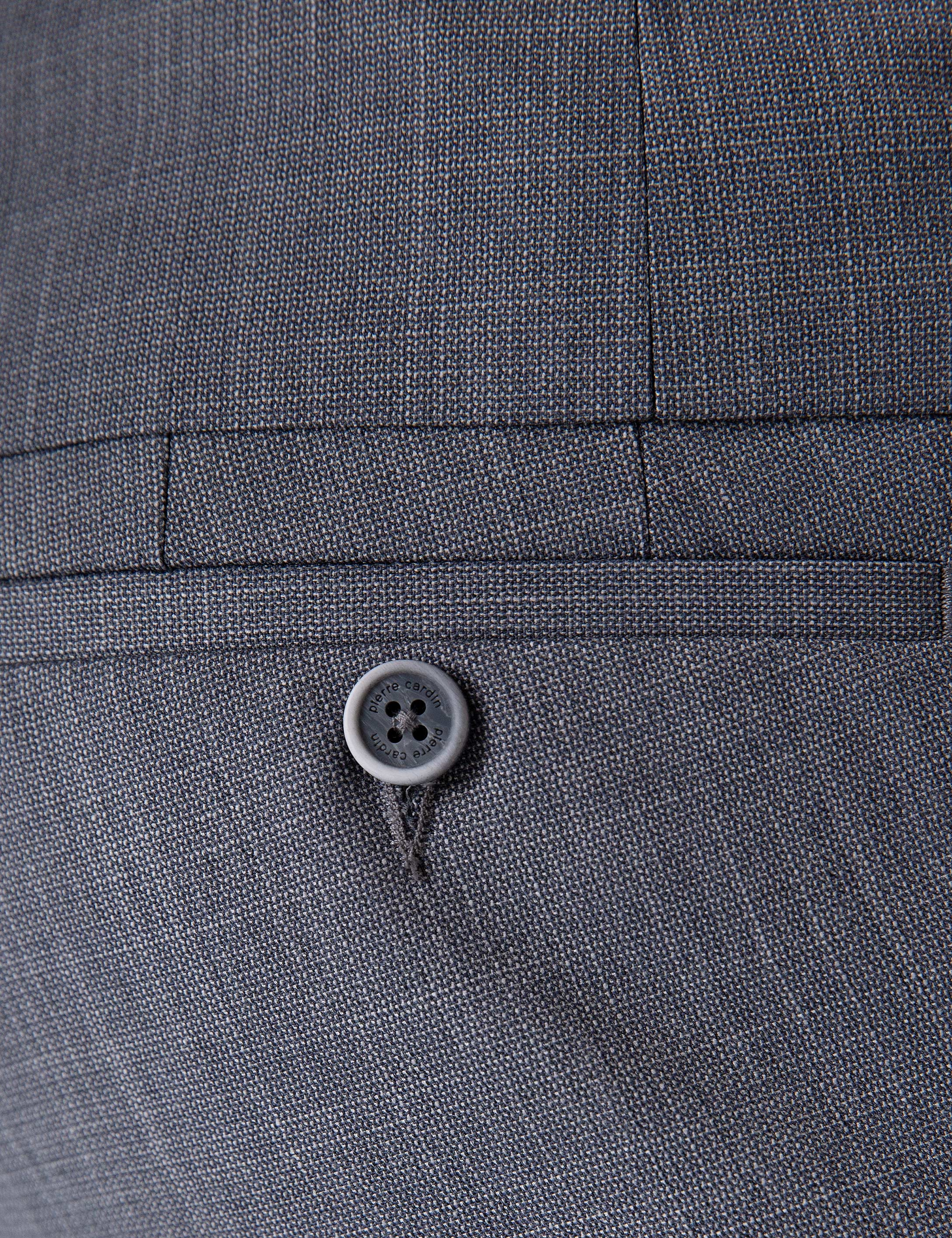 Gri Slim Fit Takım Elbise - Image 4