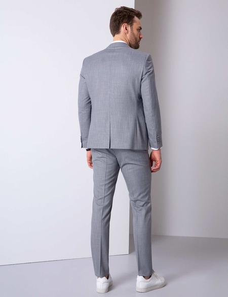 Gri Slim Fit Takım Elbise - 50203408152
