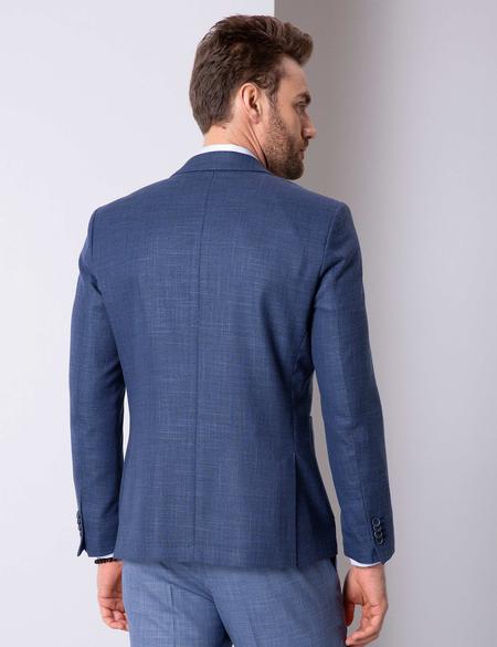 Açık Lacivert Slim Fit Ceket - 50203416008