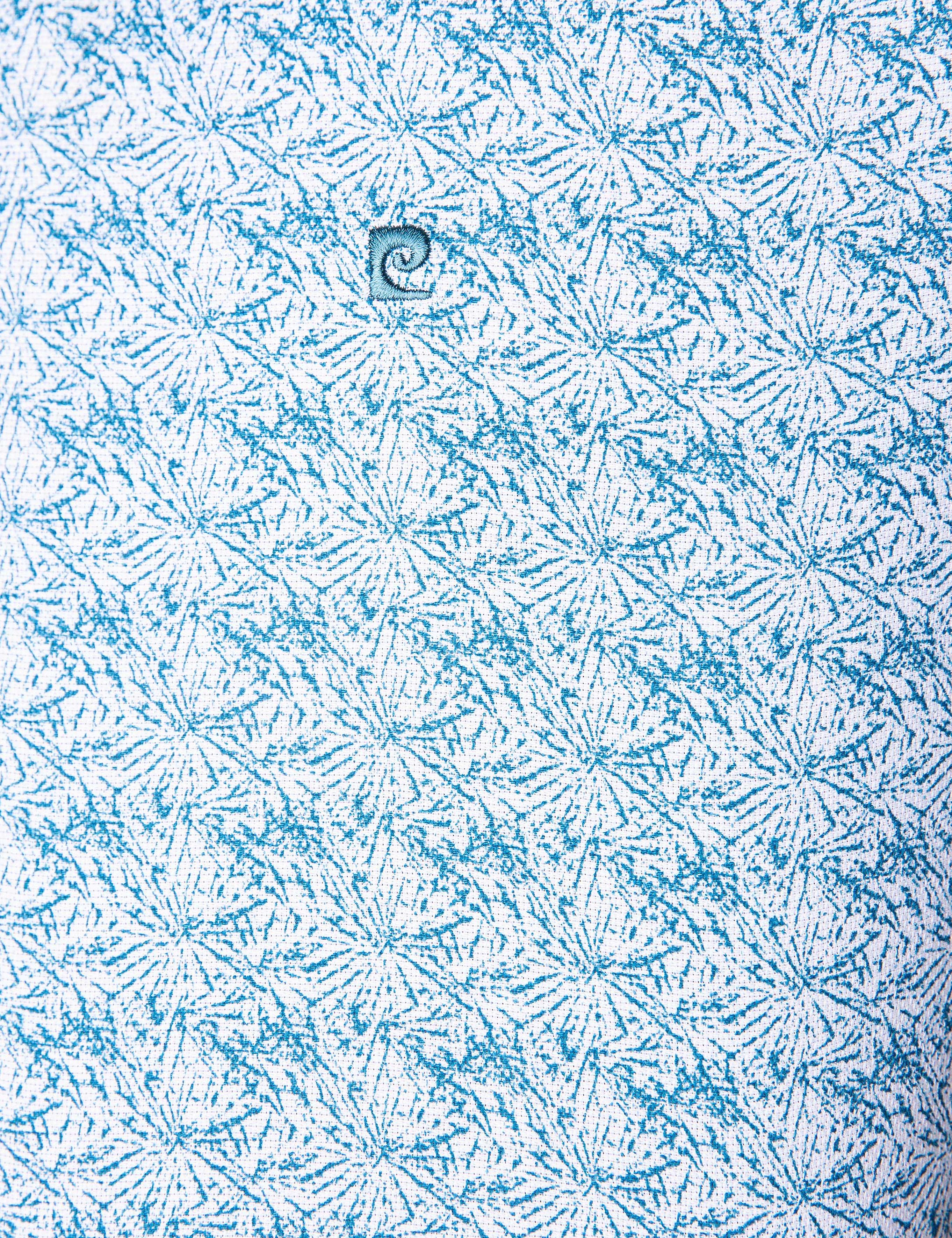 Petrol Slim Fit Uzun Kollu Gömlek