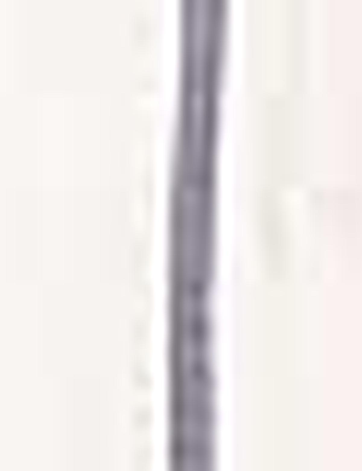 Lacivert Crop Çizgili Kısa Kollu Bluz - 50203443002