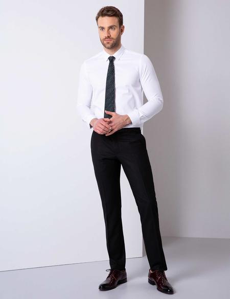 Beyaz Slim Fit Gömlek - 50203444008
