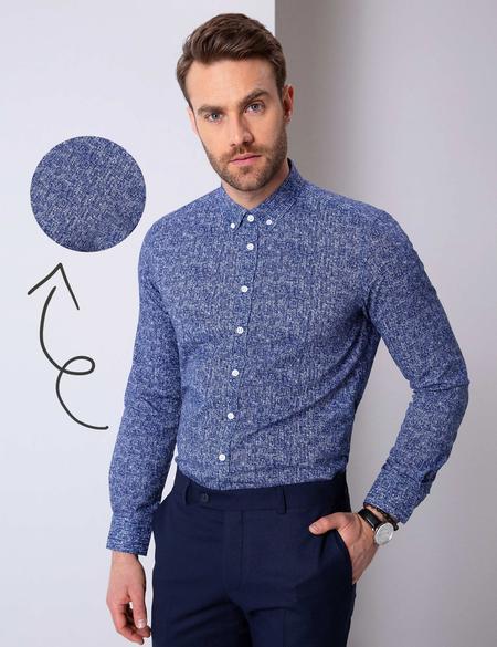 Mavi Slim Fit Uzun Kollu Gömlek - 50203464019