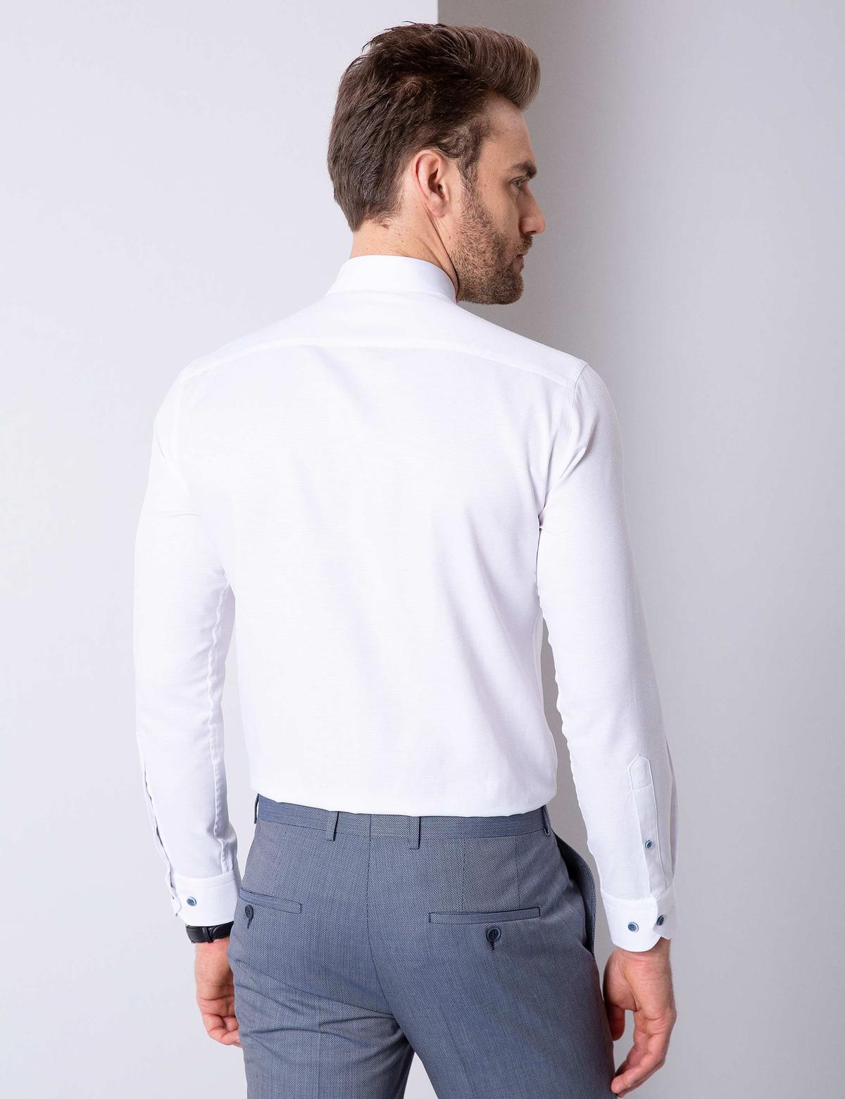 Slim Beyaz Gömlek - 50203471005