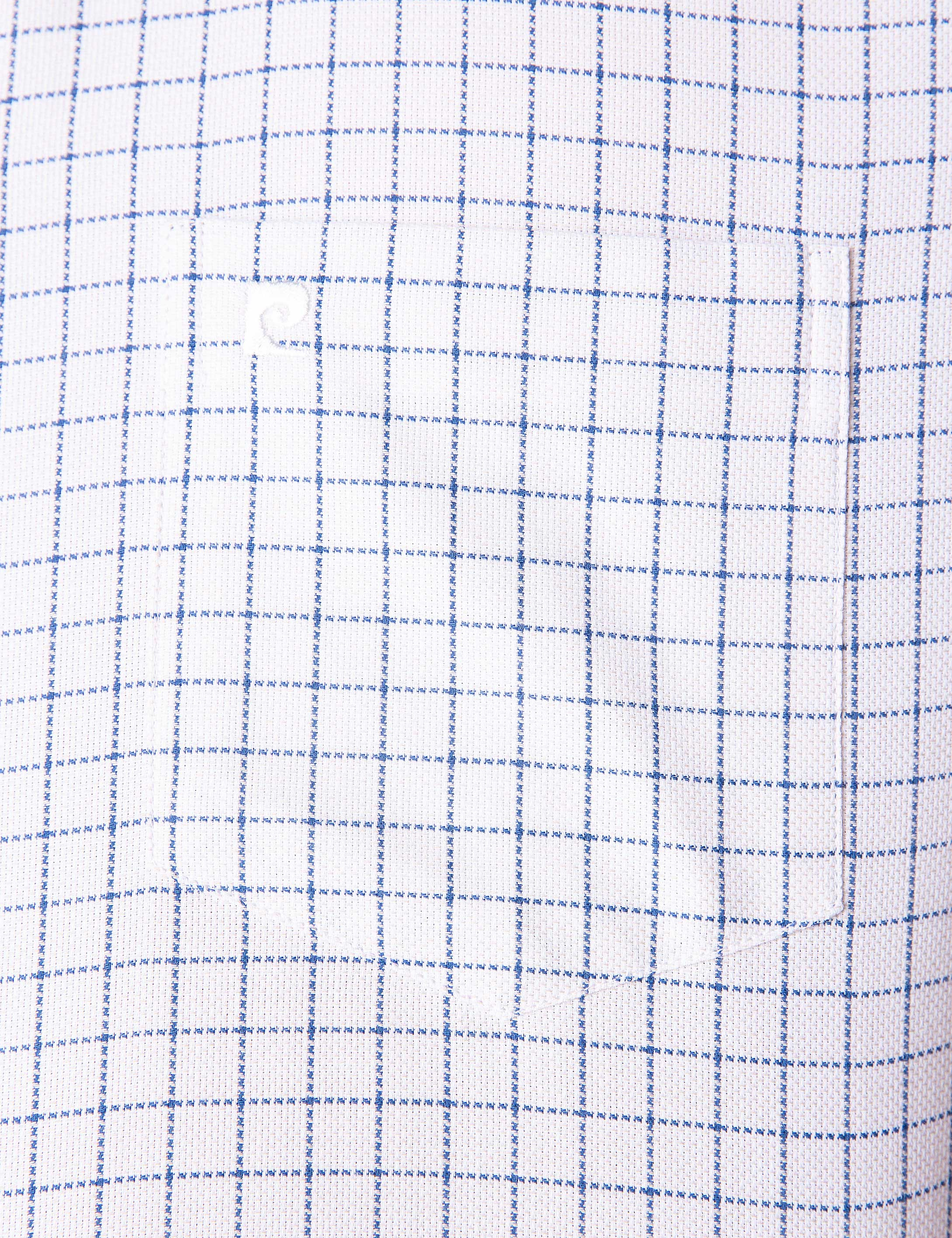 Beyaz Regular Fit Kısa Kollu Gömlek - Image 4