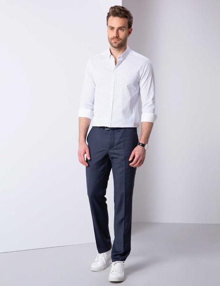 Beyaz Slim Fit Gömlek - 50203477001