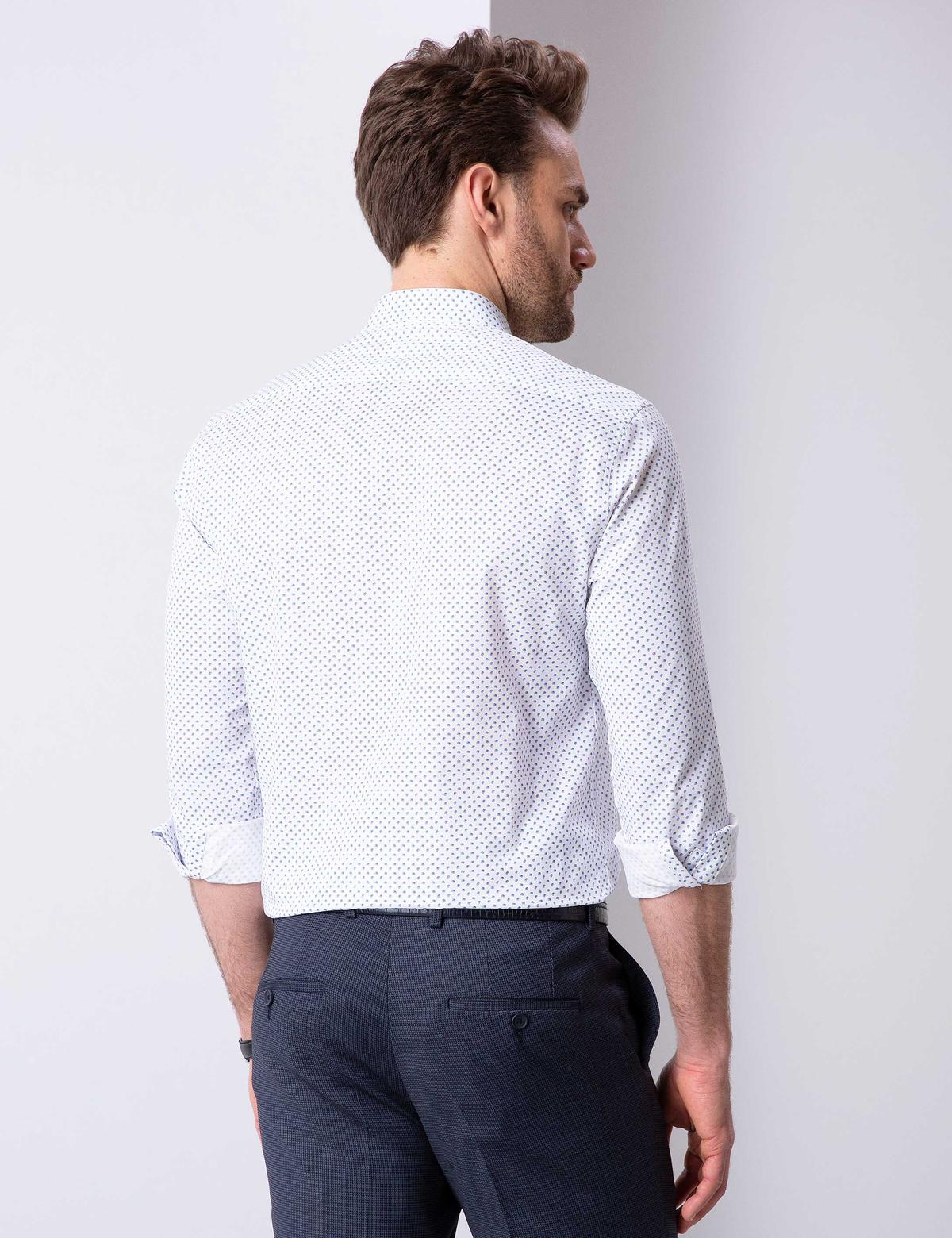 Beyaz Slim Fit Gömlek - 50203477001