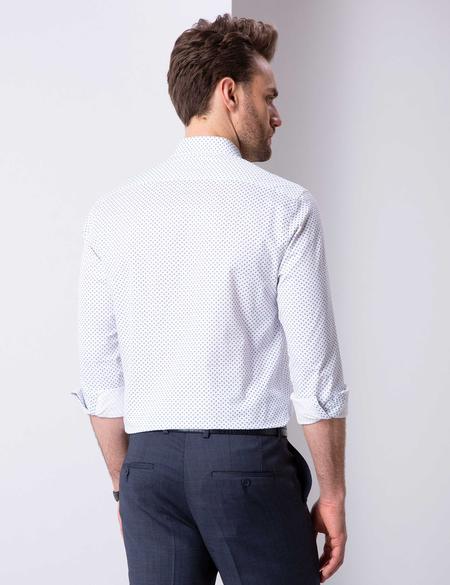 Beyaz Slim Fit Gömlek - 50203477001