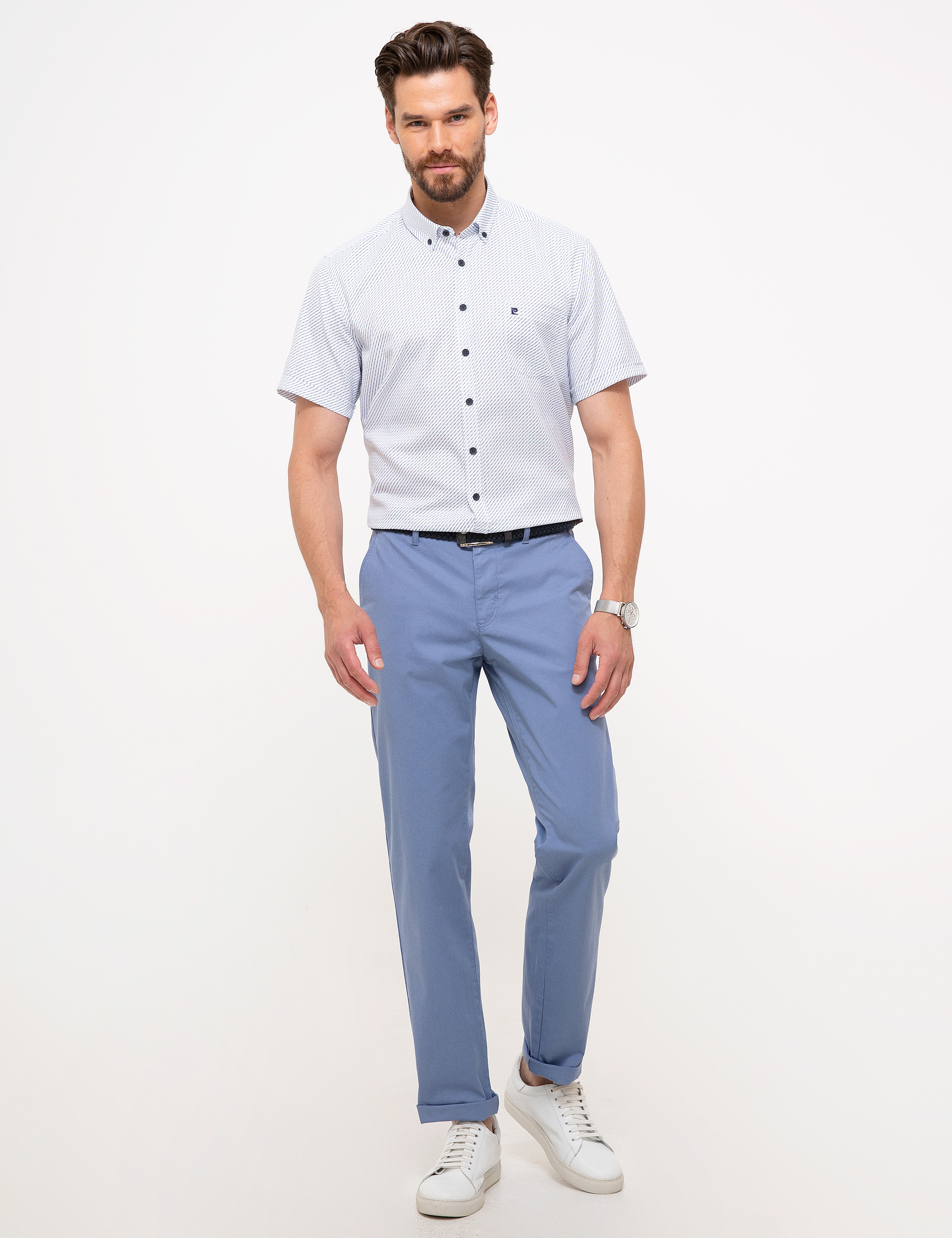 Mavi Regular Fit Kısa Kollu Gömlek