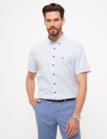 Mavi Regular Fit Kısa Kollu Gömlek - 50203482016