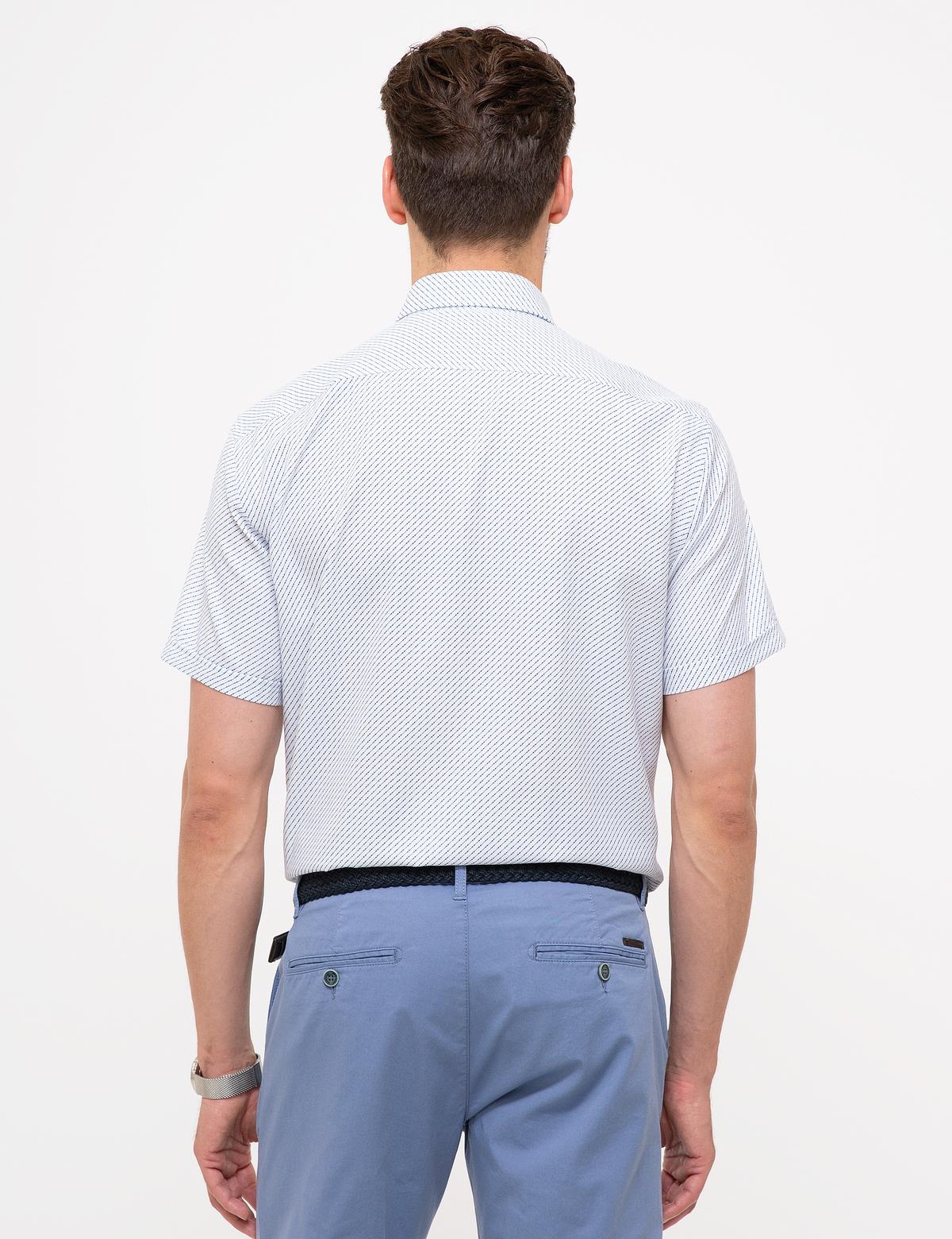 Mavi Regular Fit Kısa Kollu Gömlek - 50203482016