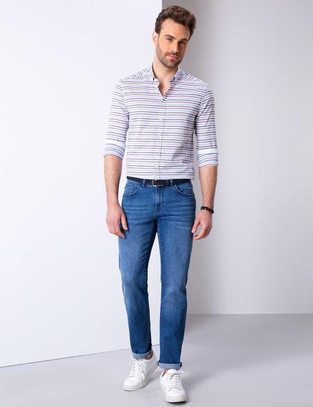 Mavi Slim Fit Uzun Kollu Gömlek - 50203483010