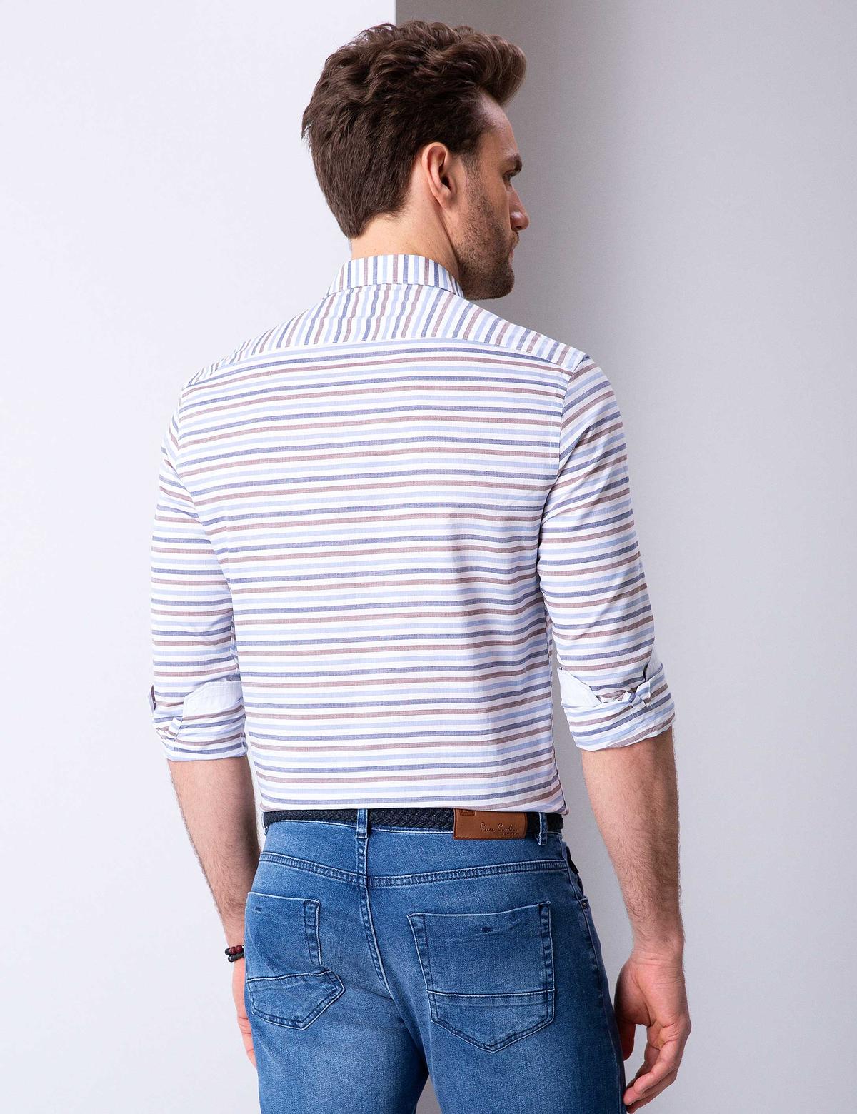 Mavi Slim Fit Uzun Kollu Gömlek - 50203483010