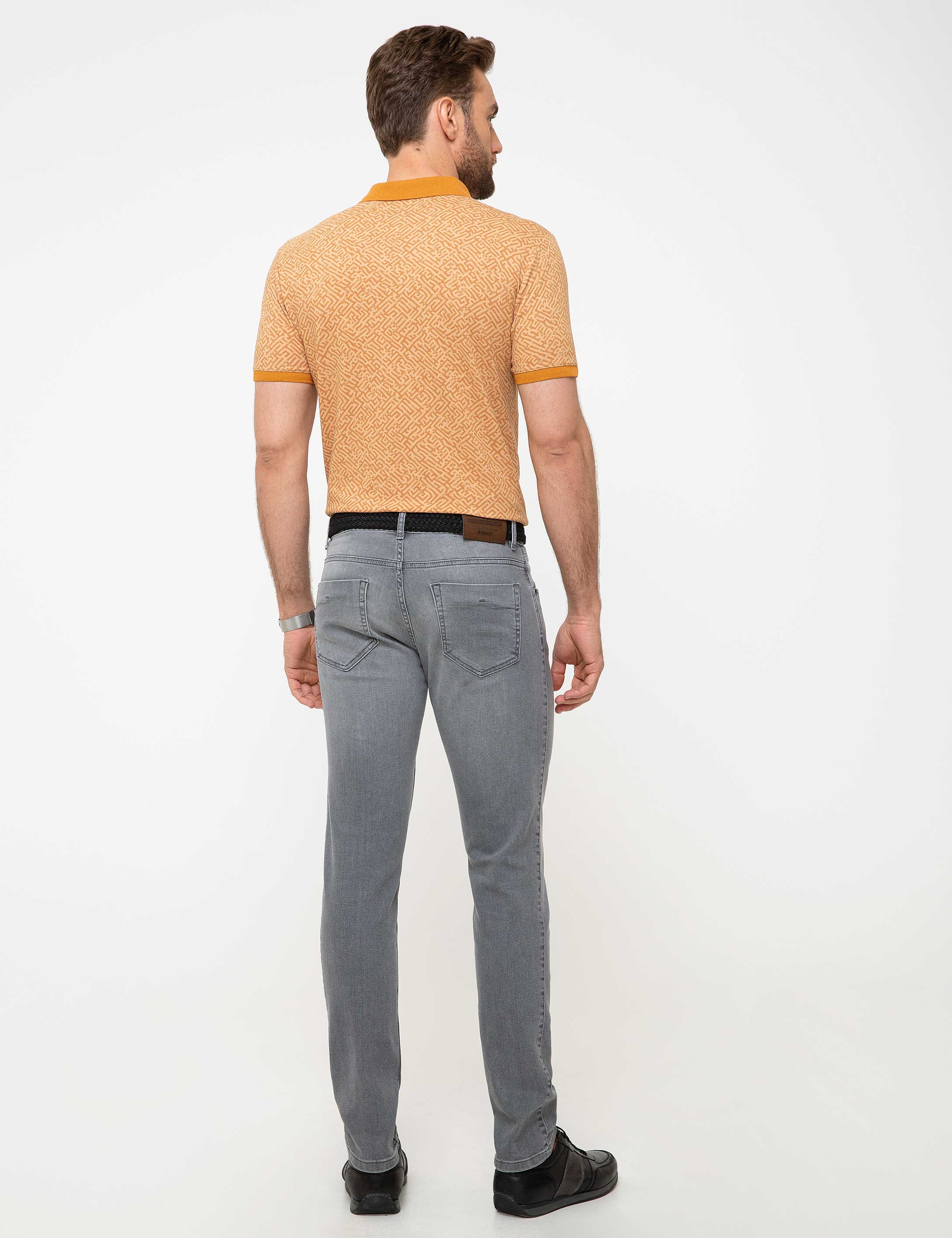 Gri Denim Pantolon - Image 3