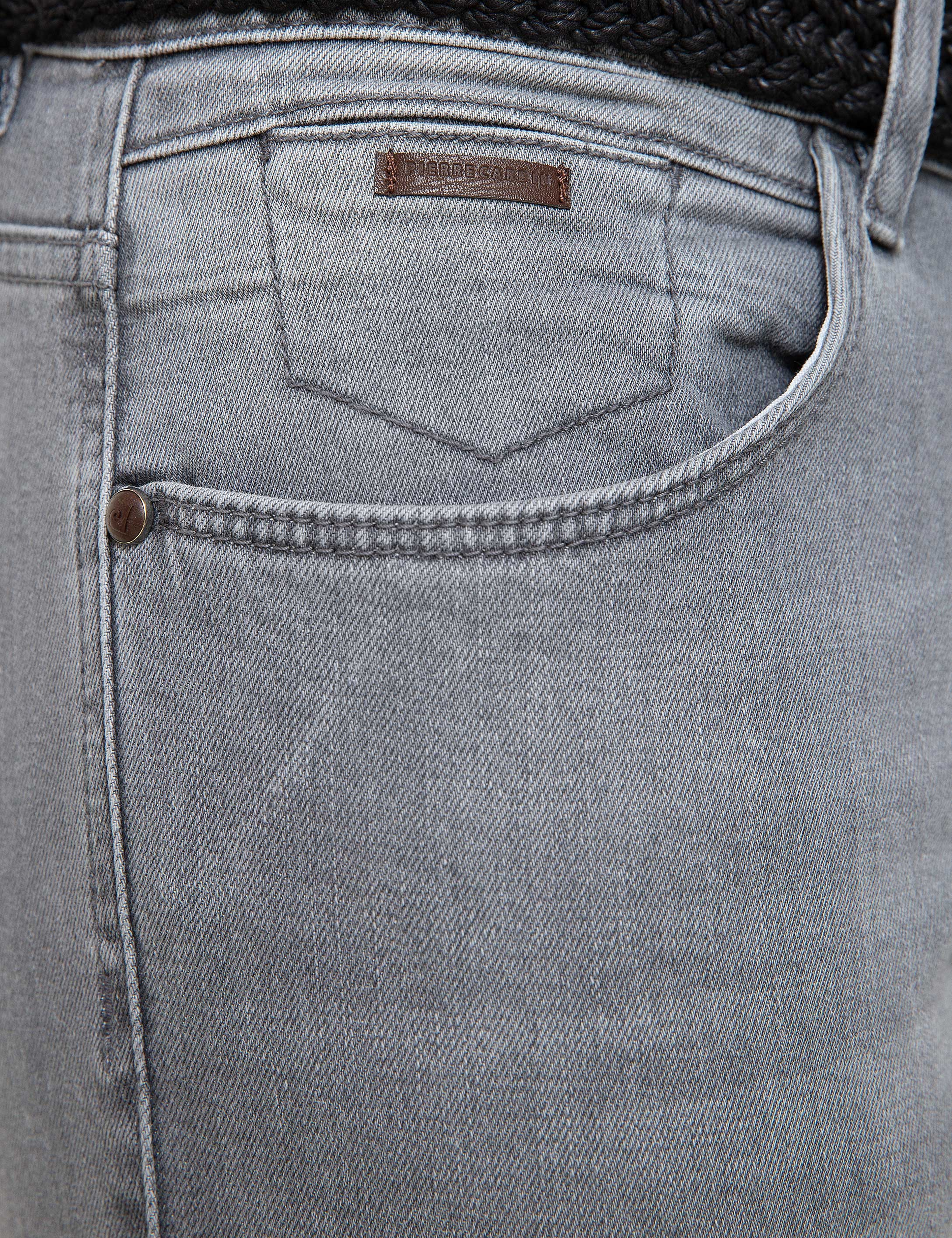Gri Denim Pantolon - Image 4