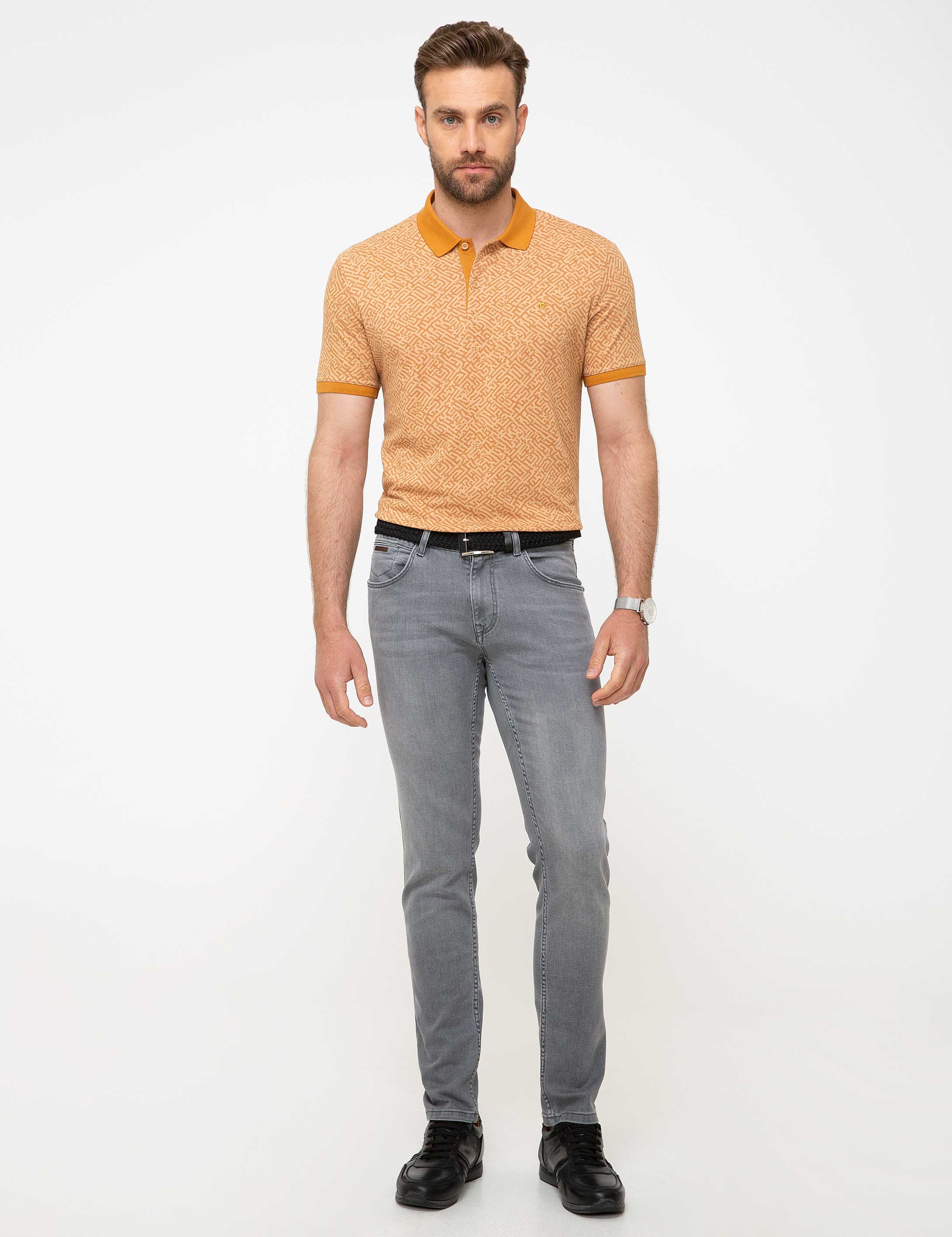 Gri Denim Pantolon - Image 1