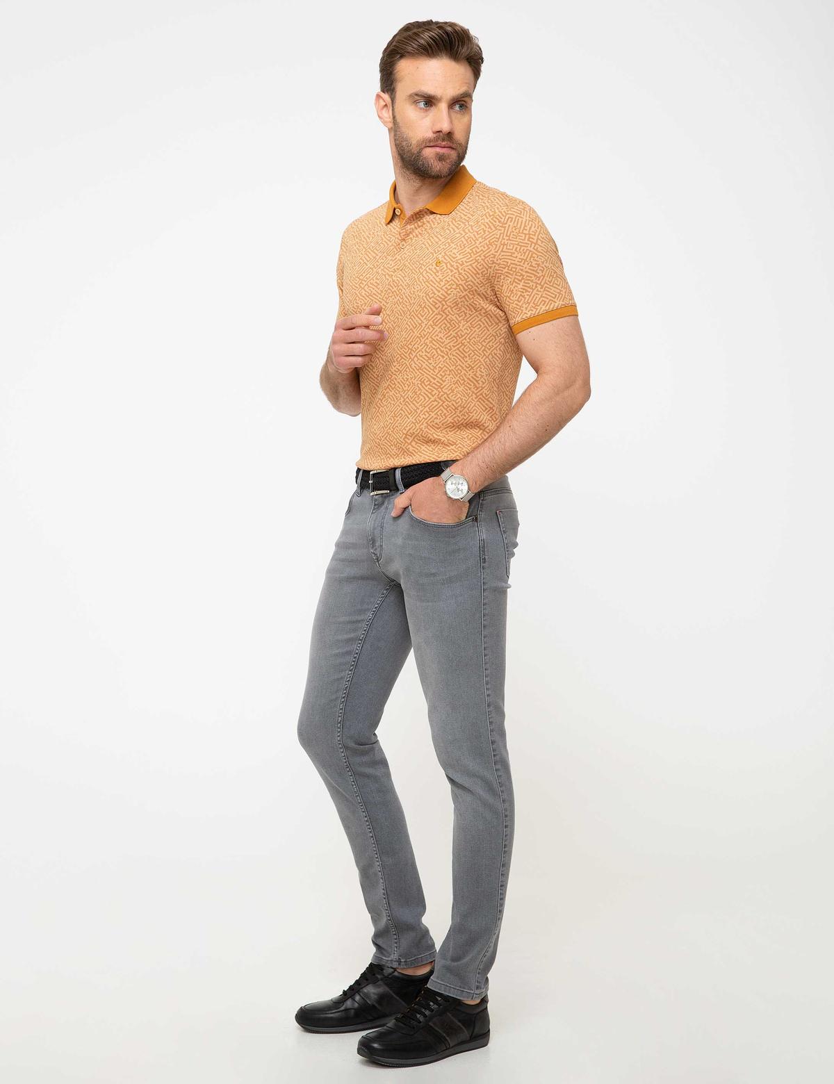 Gri Denim Pantolon - 50204505004