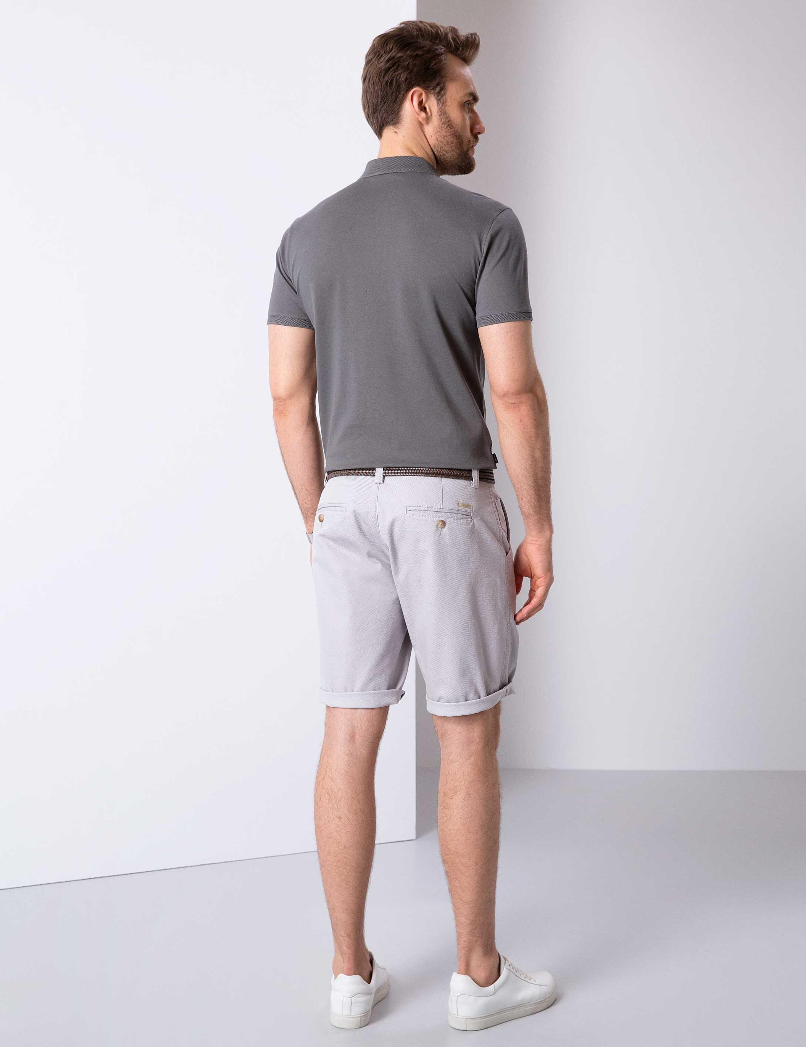 Taş Slim Fit Bermuda Şort