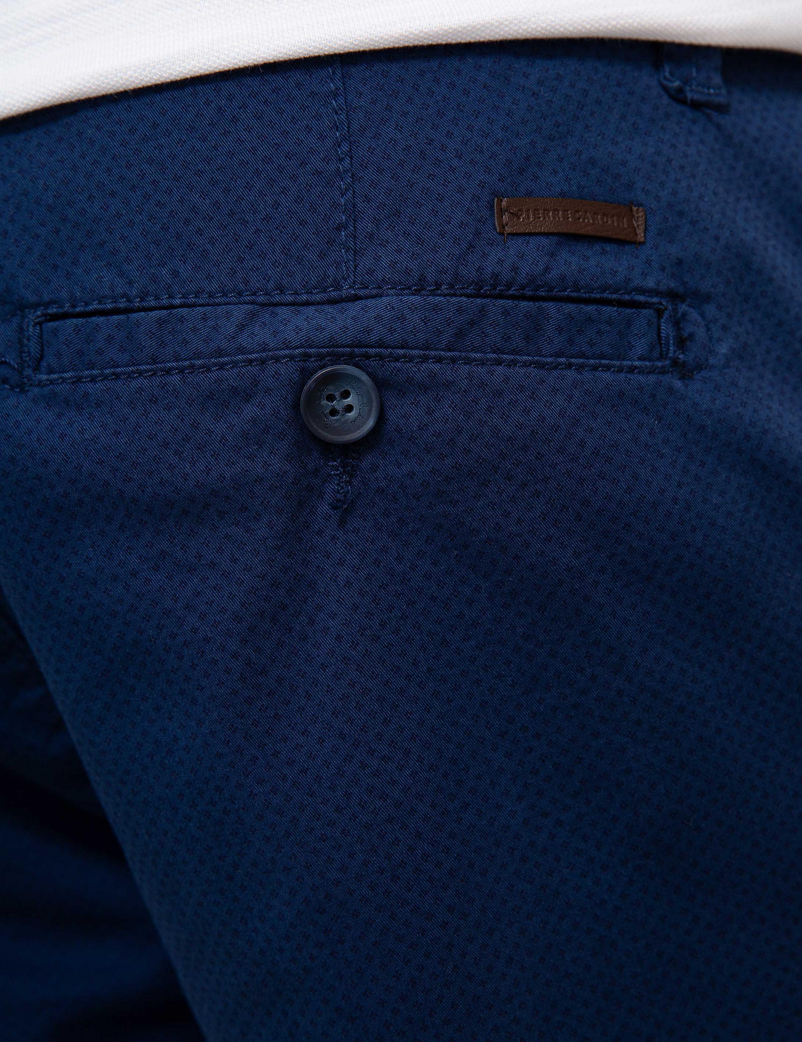 Koyu Mavi Standart Fit Bermuda Şort