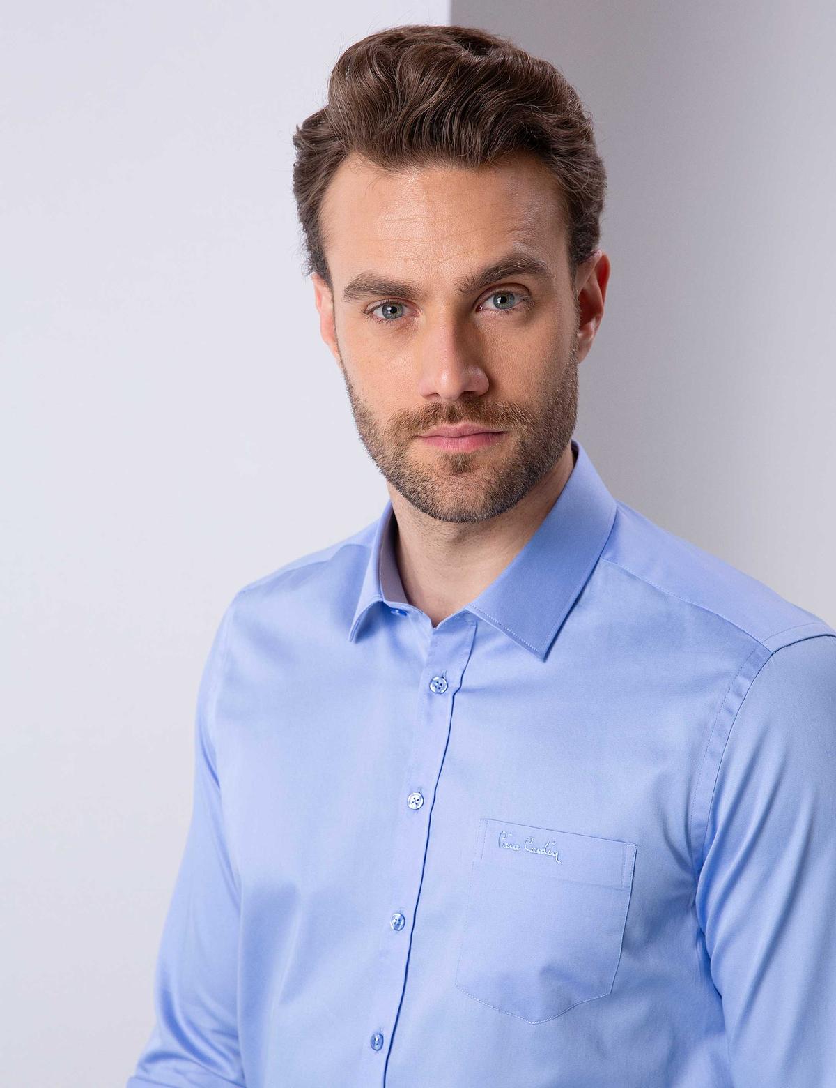 Saks Regular Fit Uzun Kollu Basic Gömlek