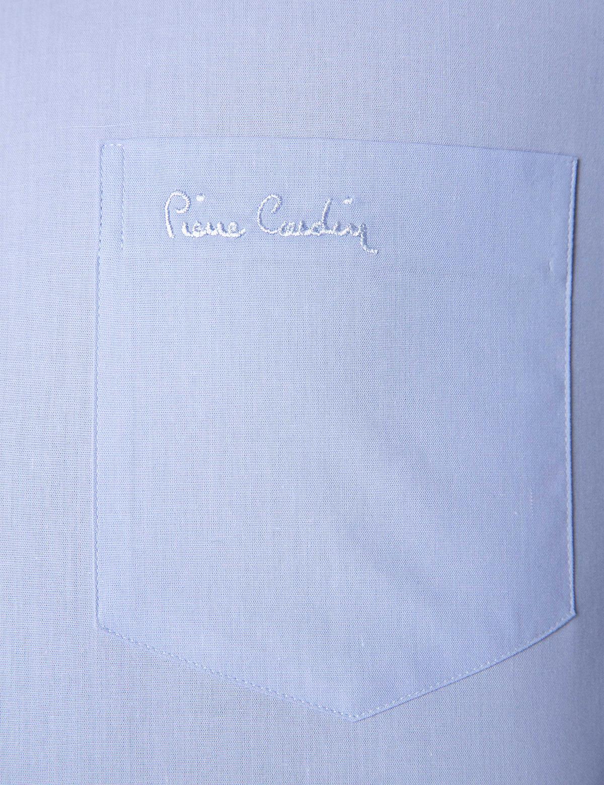 Açık Mavi Regular Fit Uzun Kollu Basic Gömlek - 50204594001